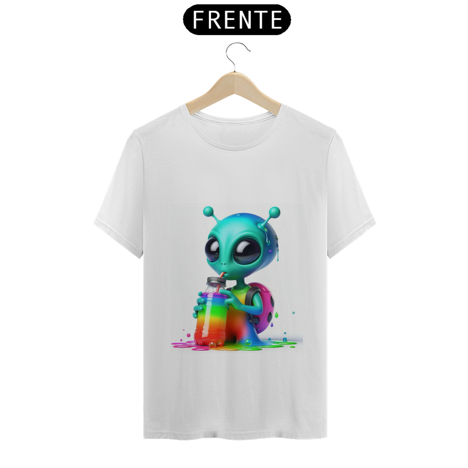 Nome do produto: Camiseta - extraterrestre color