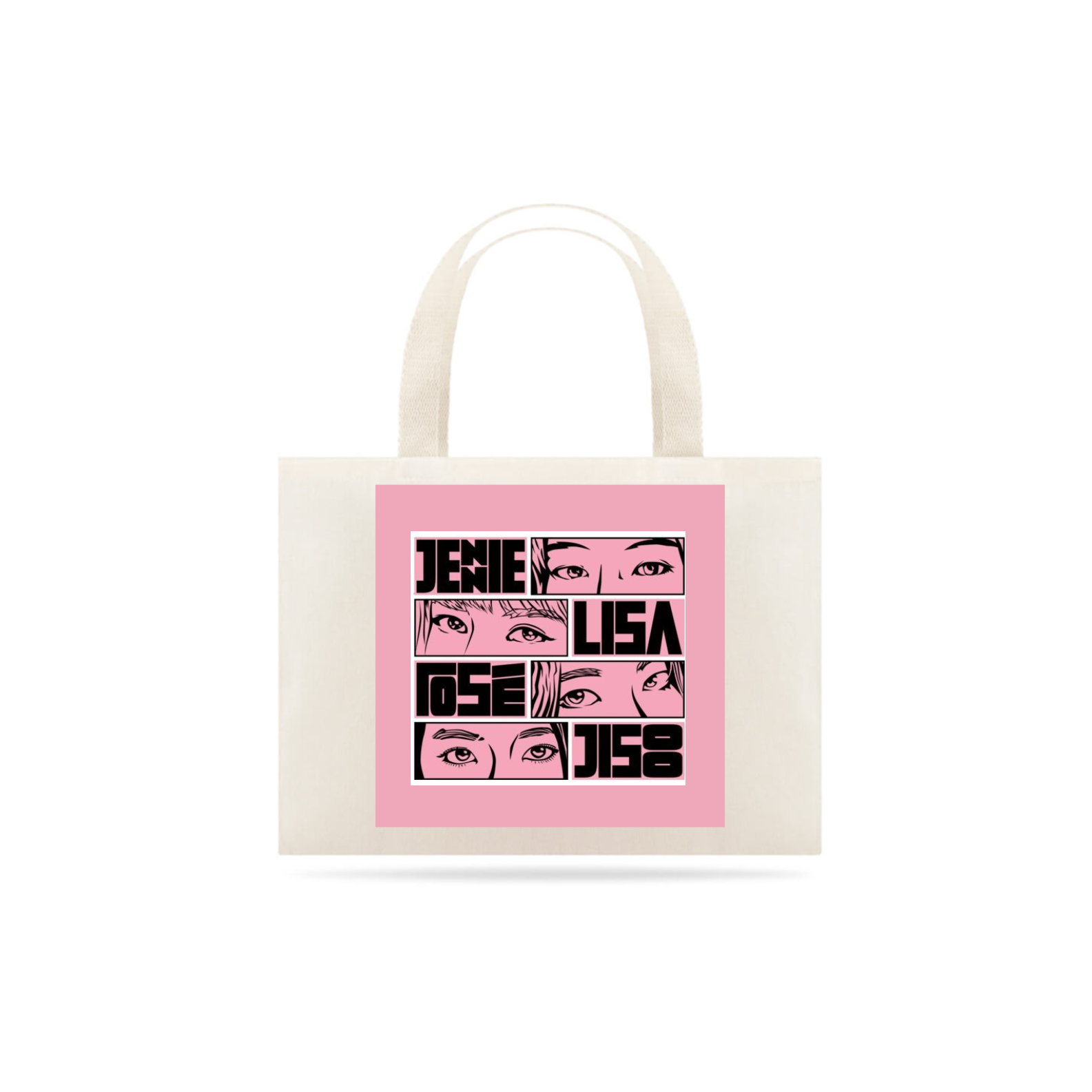 Nome do produto: ECOBAG POP ART BLACKPINK