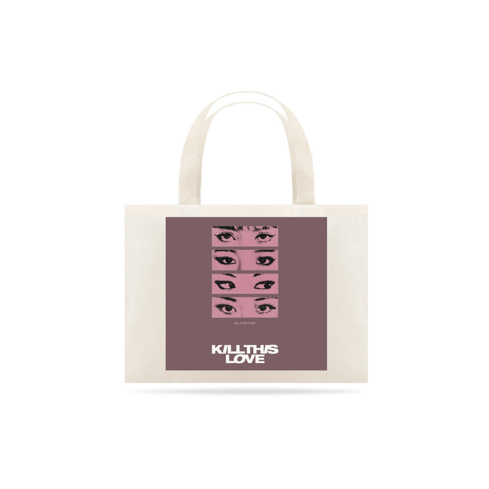 Nome do produto: ECOBAG BLACKPINK KILL THIS LOVE