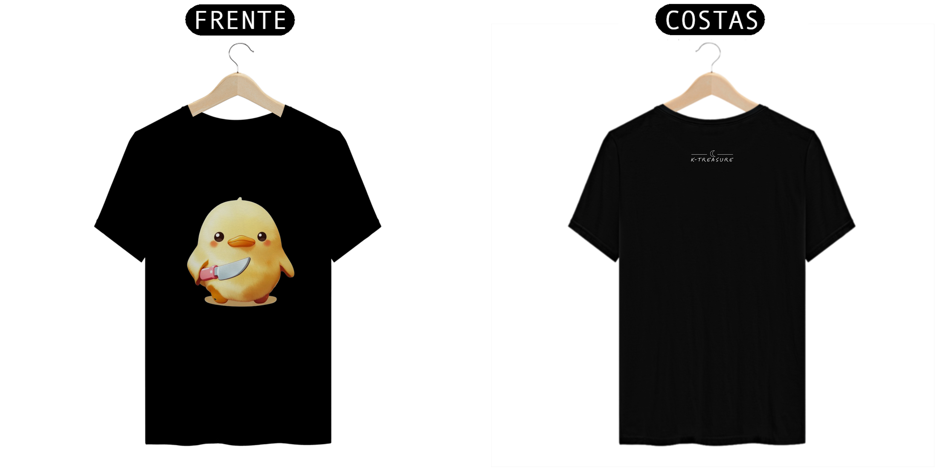 Nome do produto: T-SHIRT PATINHO AGRESSIVO
