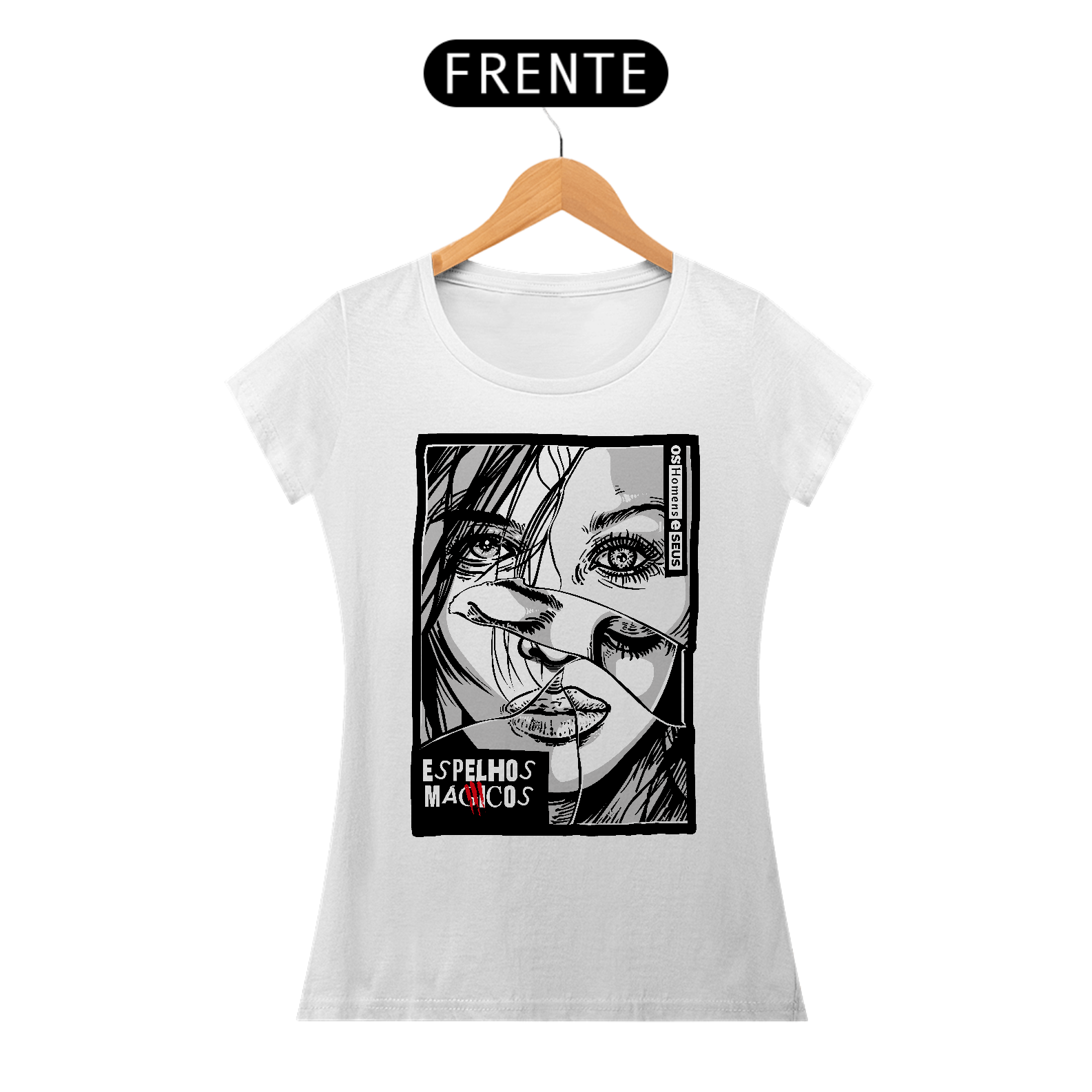 Nome do produto: Camiseta Espelhos Mágicos