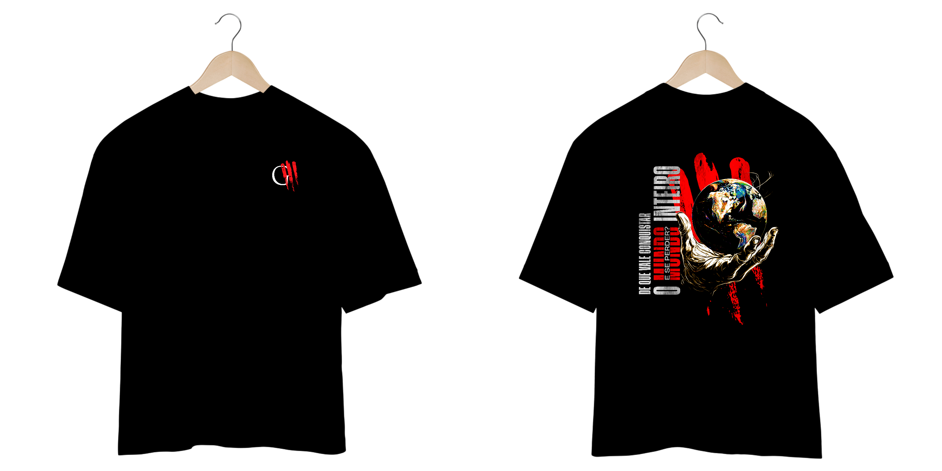 Nome do produto: CAMISETA CEGO - OVERSIZED