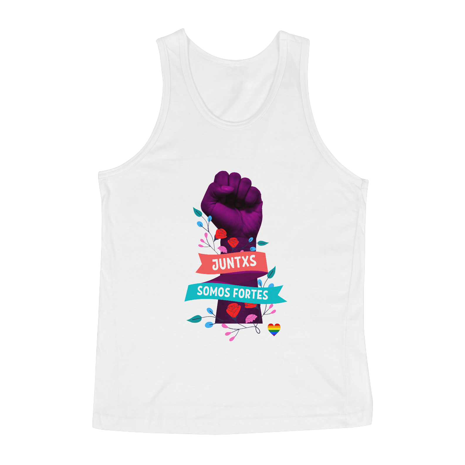 Nome do produto: Regata Somos Fortes