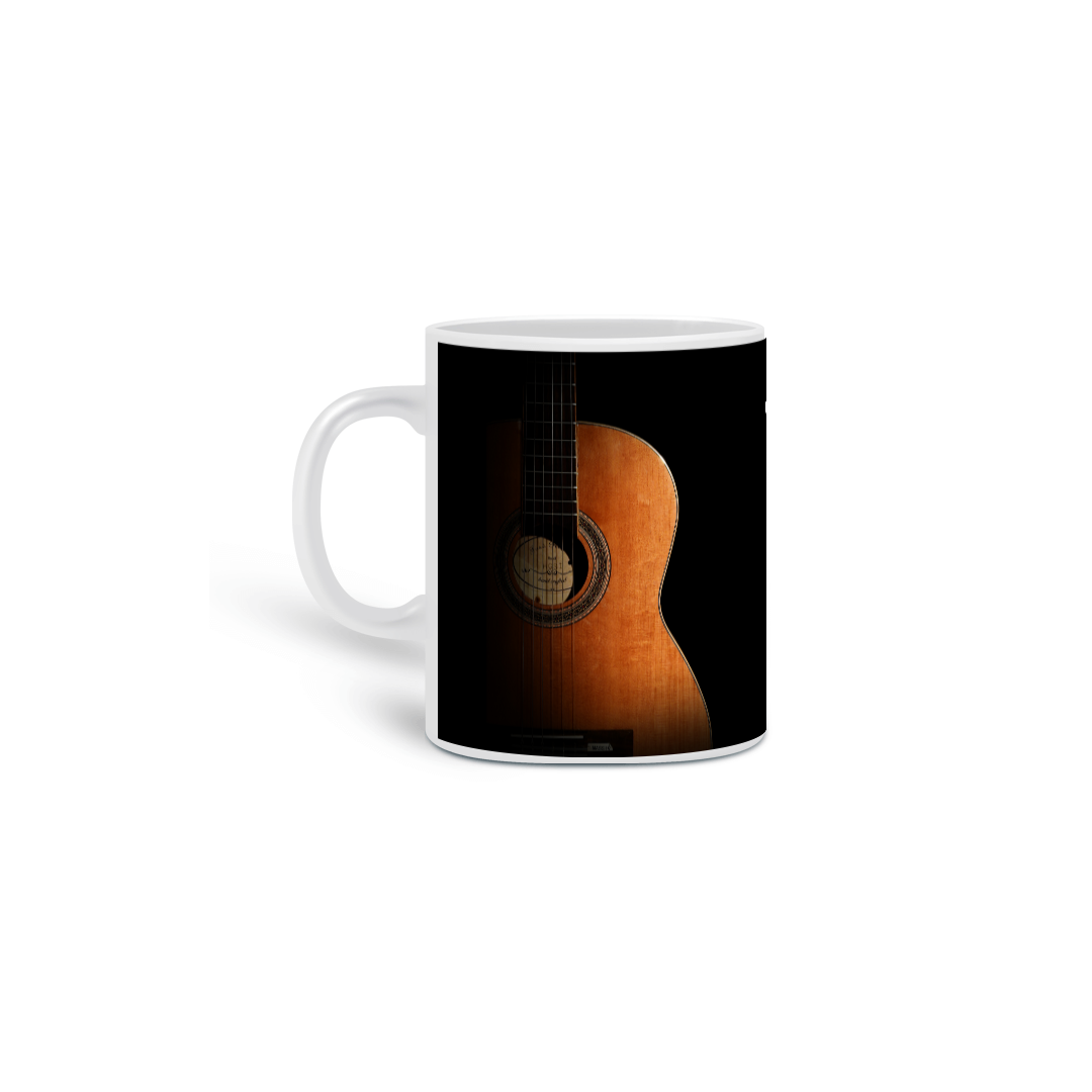 Nome do produto: Amentes de violão - Caneca personalizada