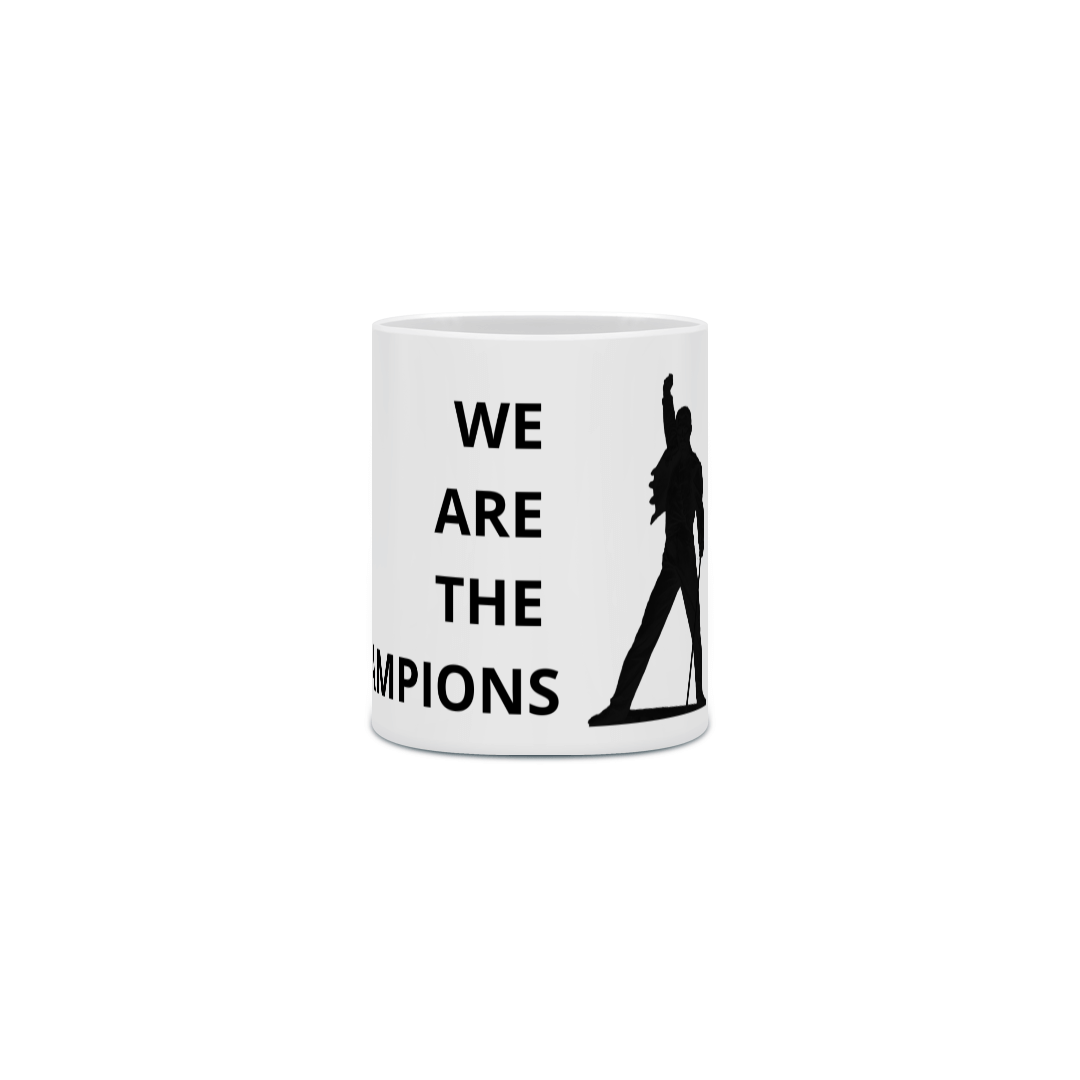 Nome do produto: We Are The Champions: Caneca para Quem Celebra a Vitória em Grande Estilo!