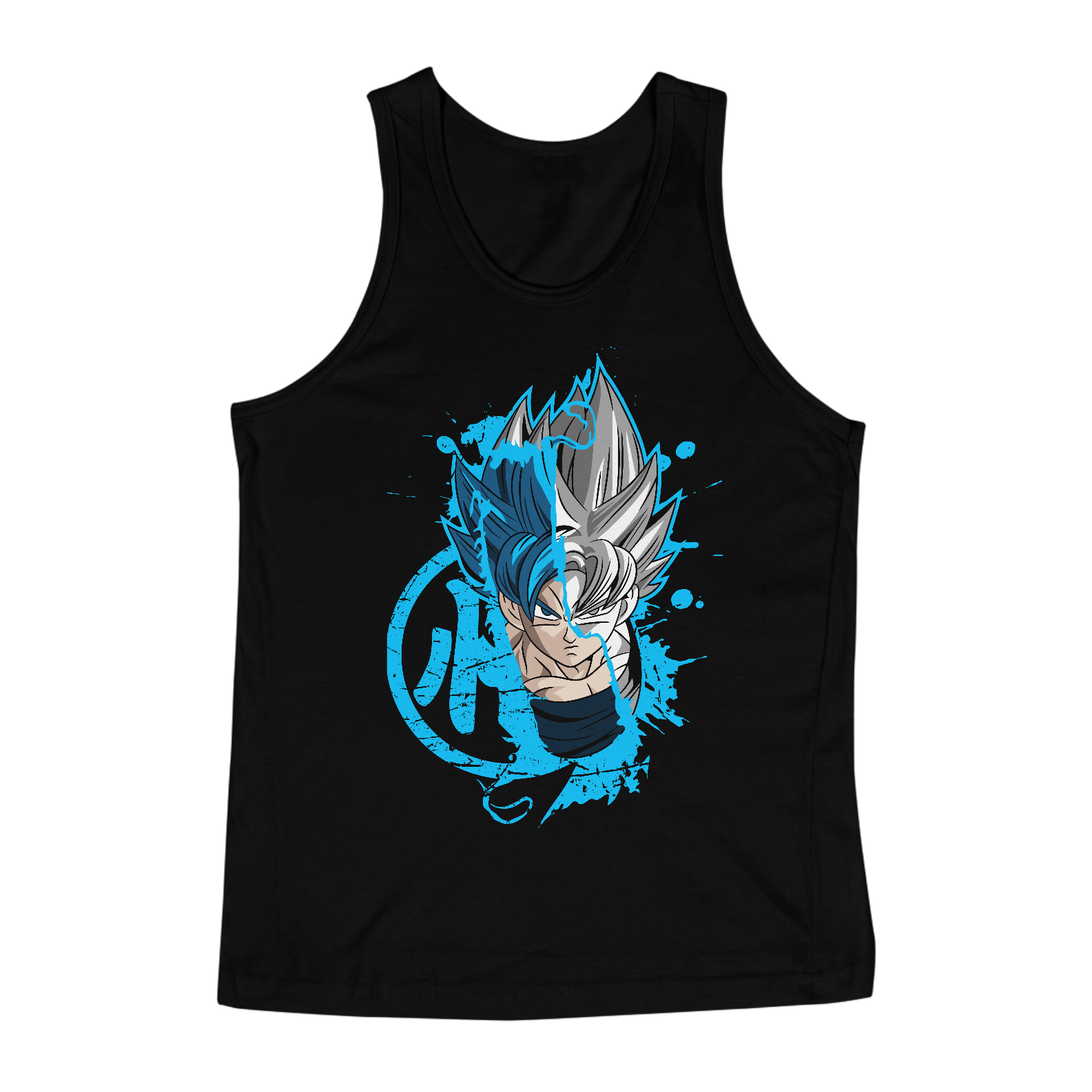 Nome do produto: Regata Goku ssj Blue