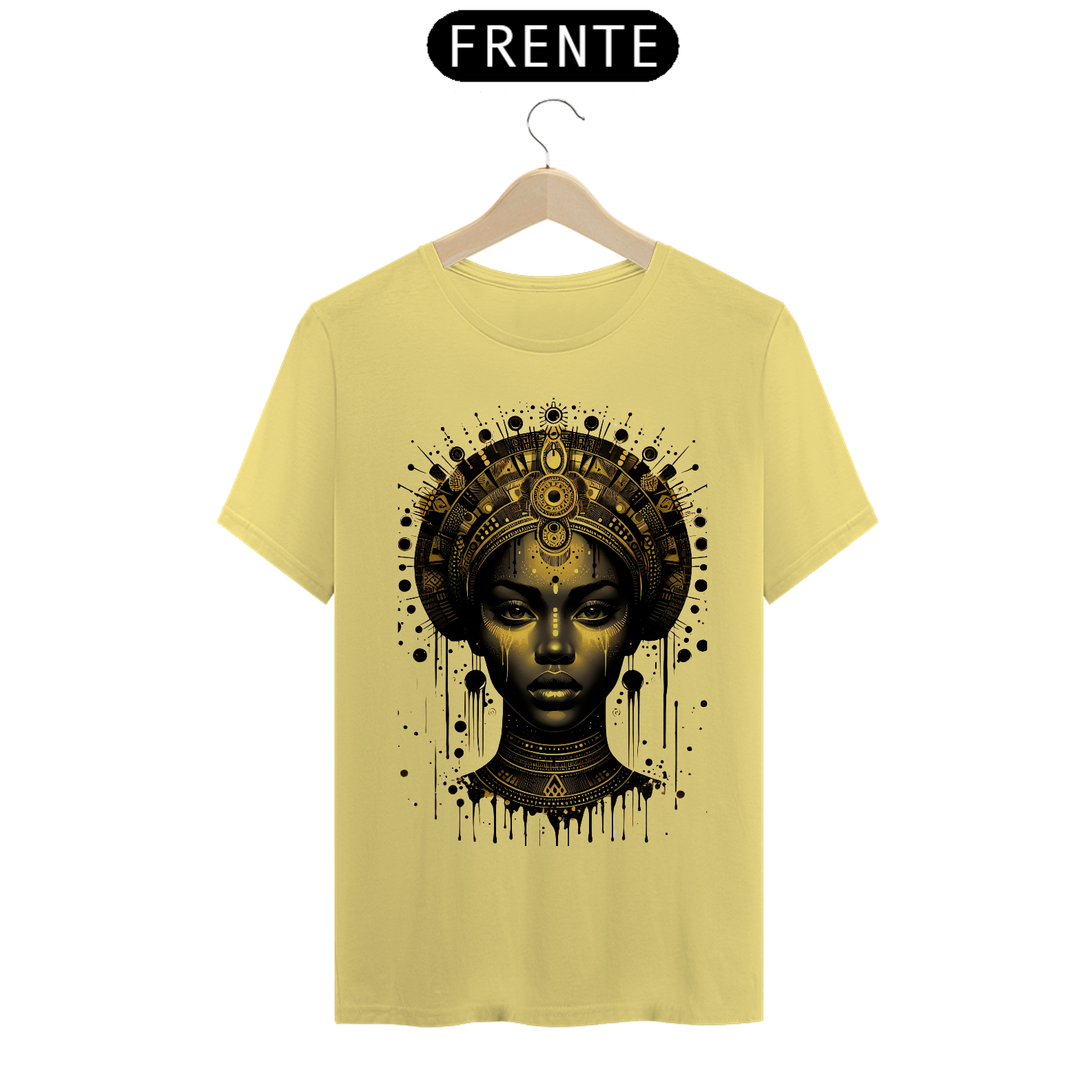 Nome do produto: T-SHIRT ESTONADA OXUM - ORÍ