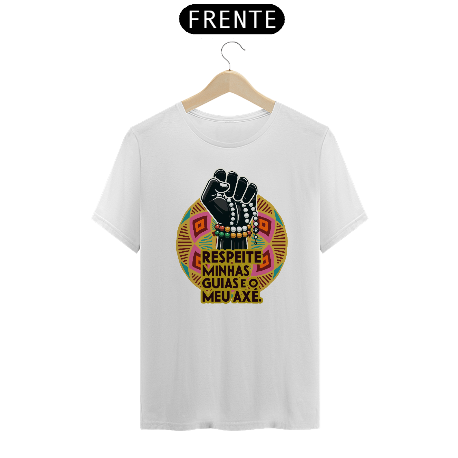 Nome do produto: TSHIRT MEU AXÉ