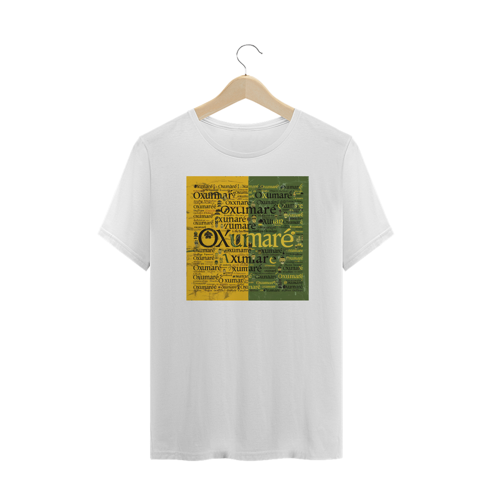 Nome do produto: TSHIRT PLUS SIZE OXUMARÉ - FIRMEZA