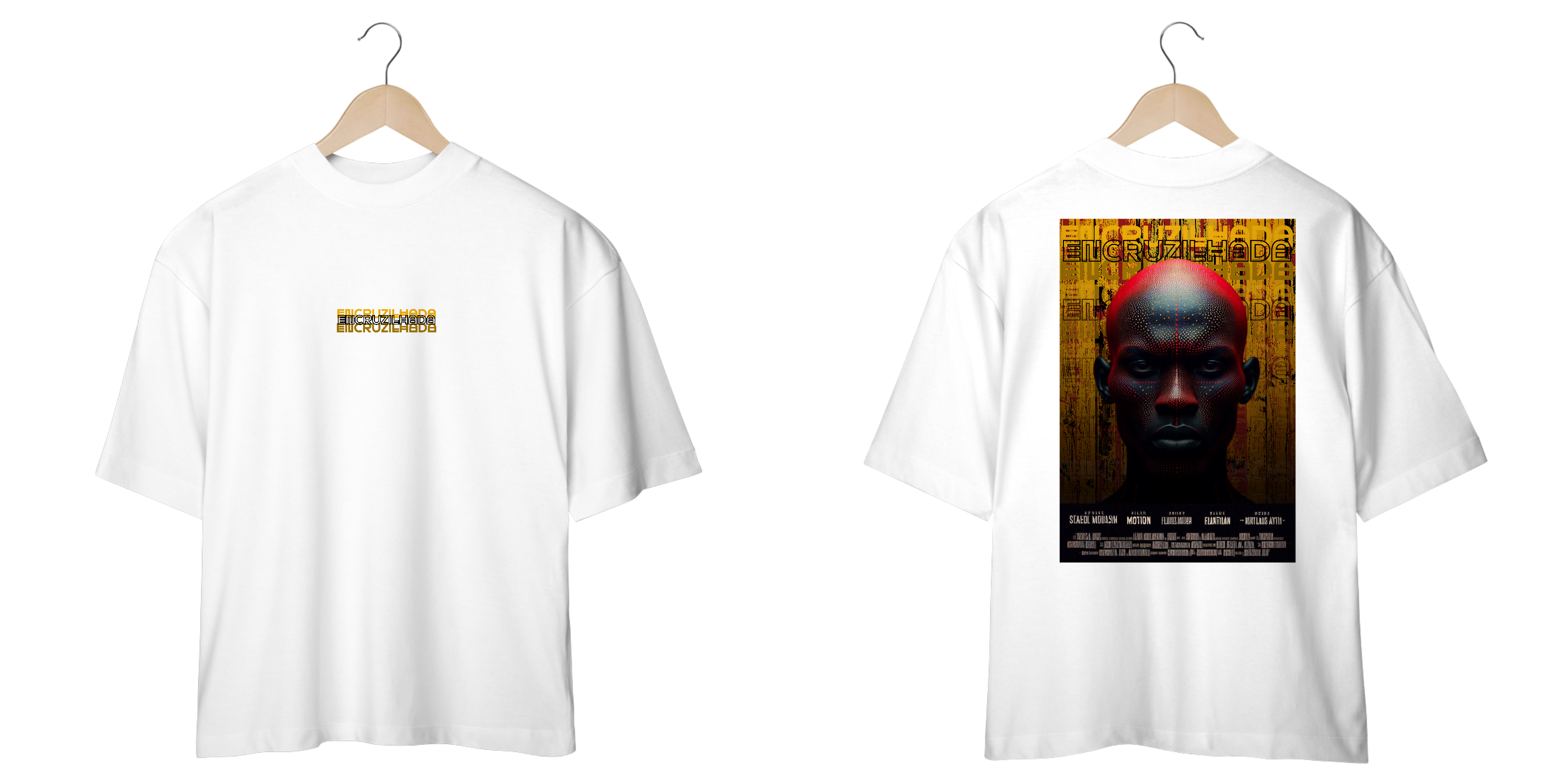 Nome do produto: OVERSIZED EXU - POSTER ENCRUZILHADA