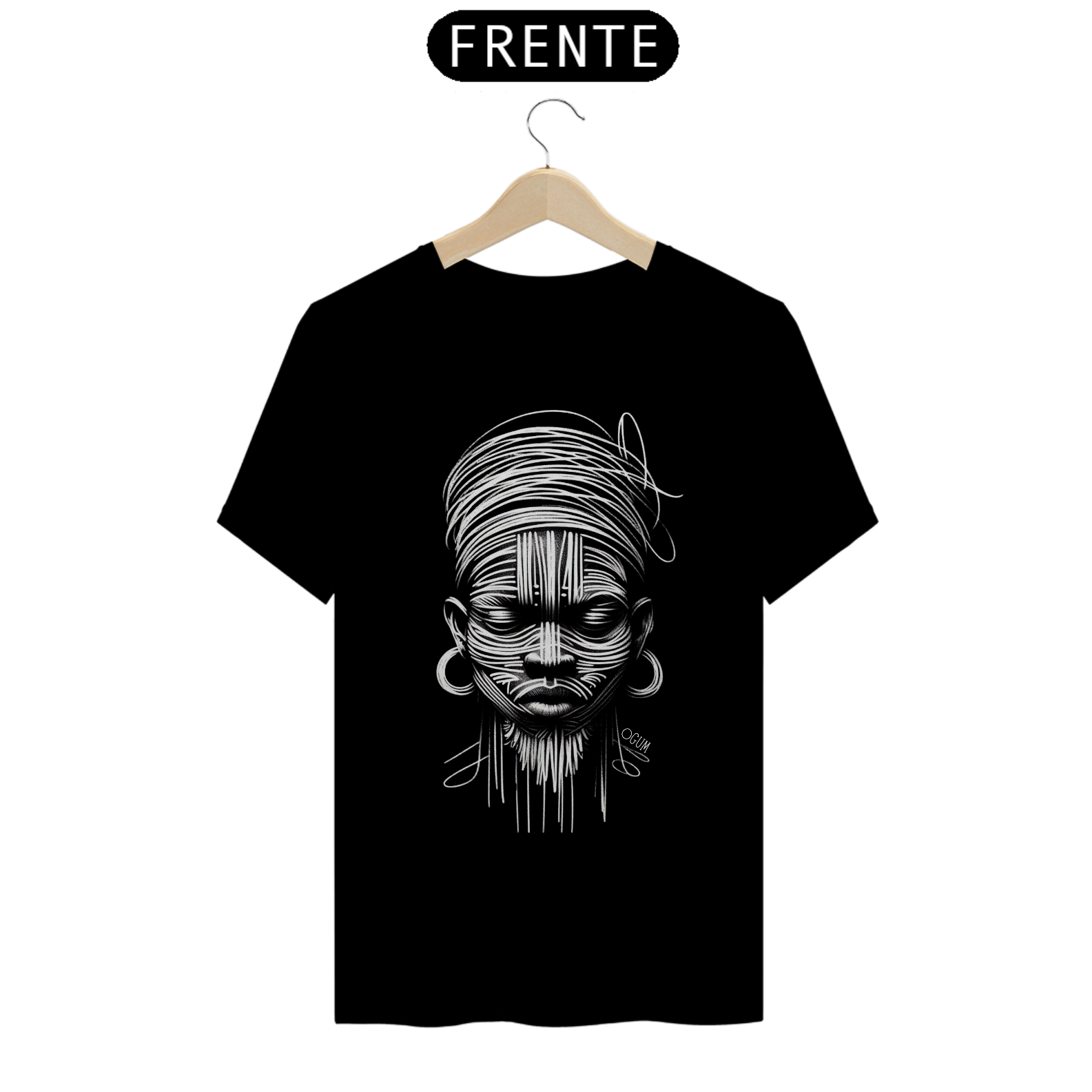 Nome do produto: TSHIRT ORI OGUM BLACK