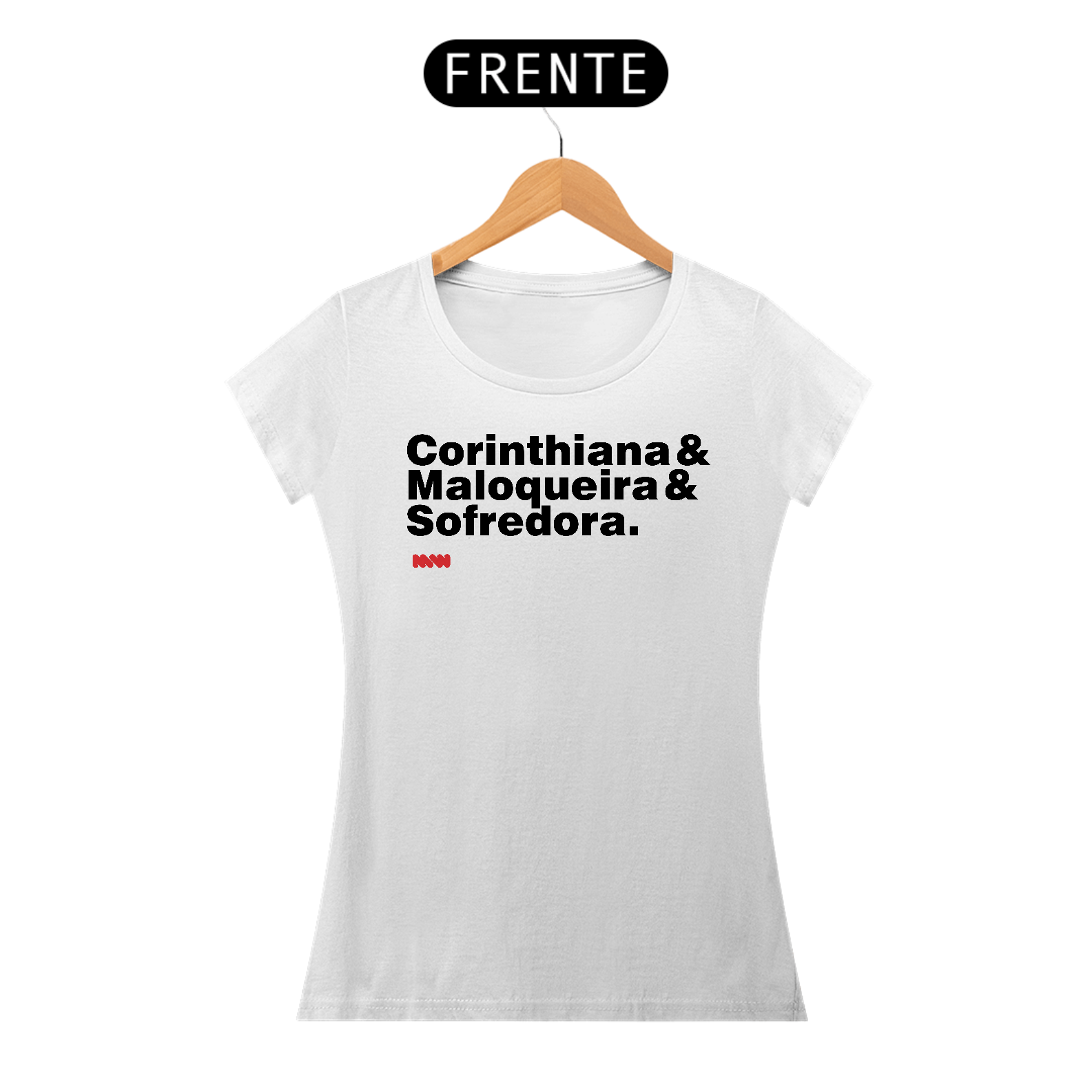 Nome do produto: Corinthiana, Maloqueira cor branca