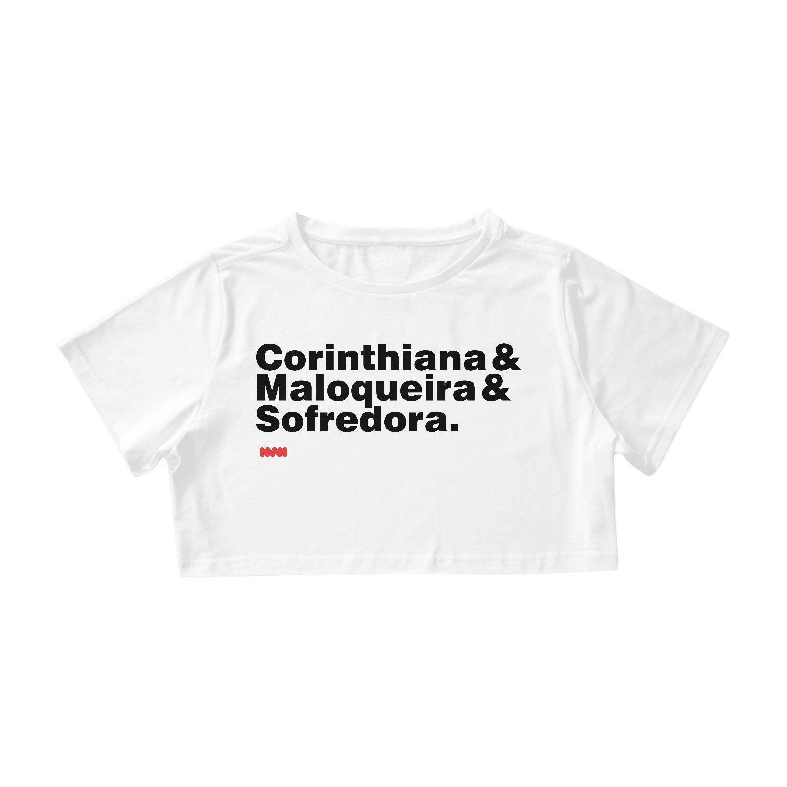 Nome do produto: Maloqueira Cropped Branca