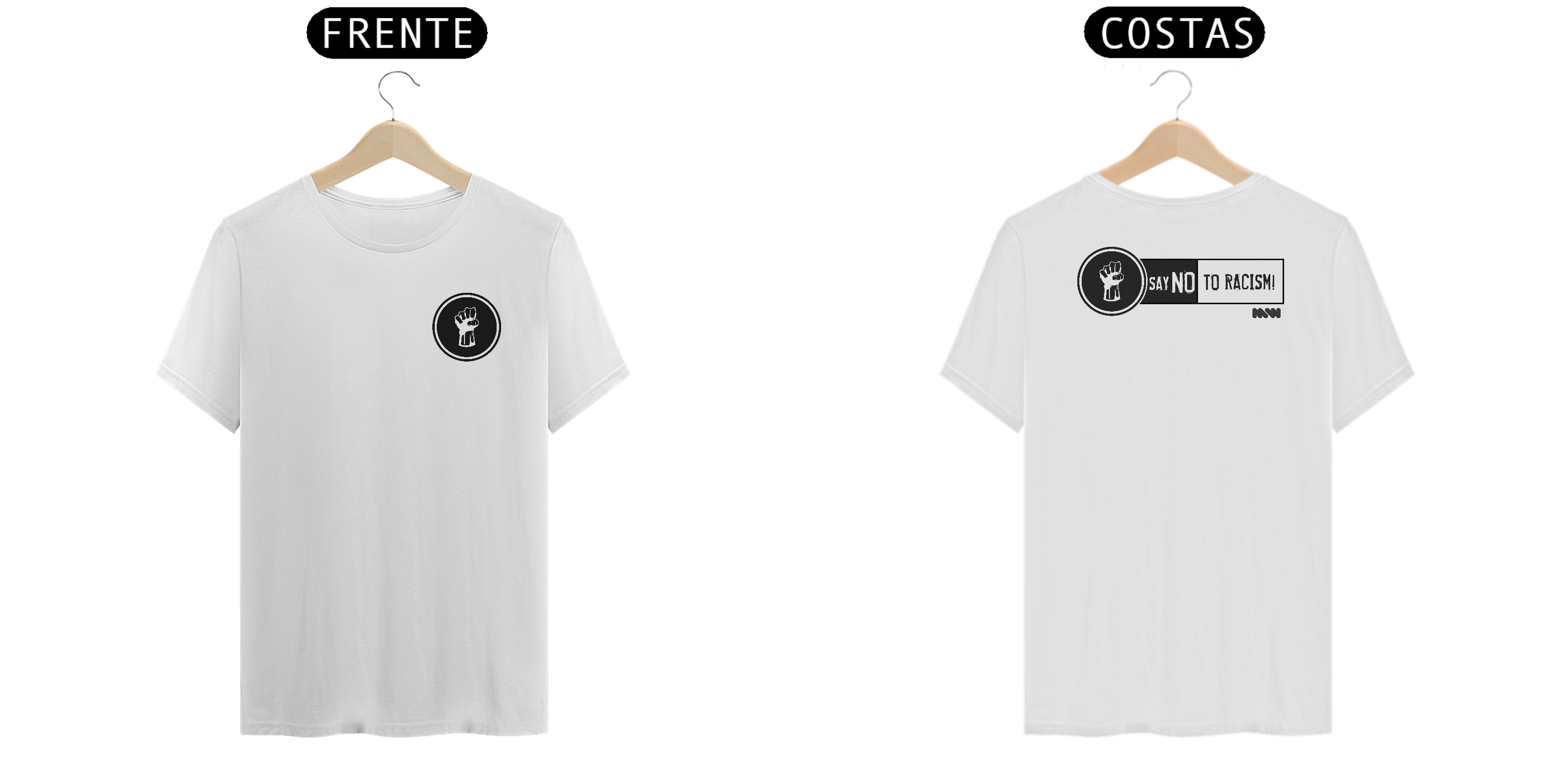 Nome do produto: Say No to Racism