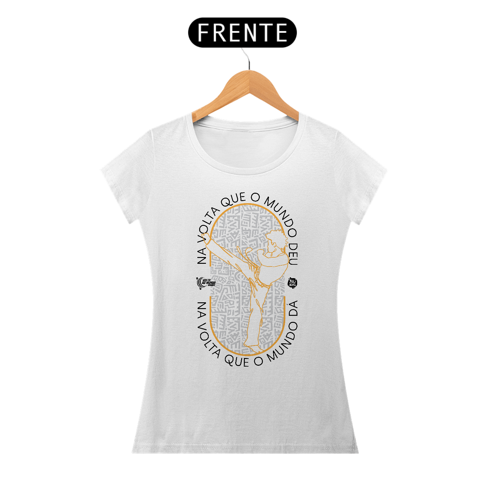 Nome do produto: Camisa Feminina Volta do Mundo