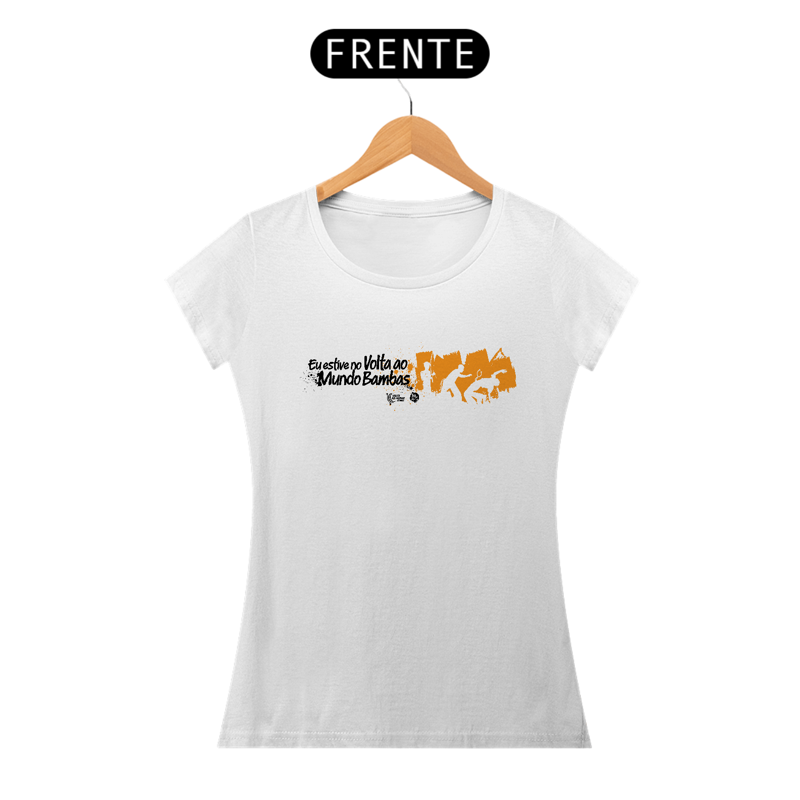 Nome do produto: Camisa Feminina Eu Estive