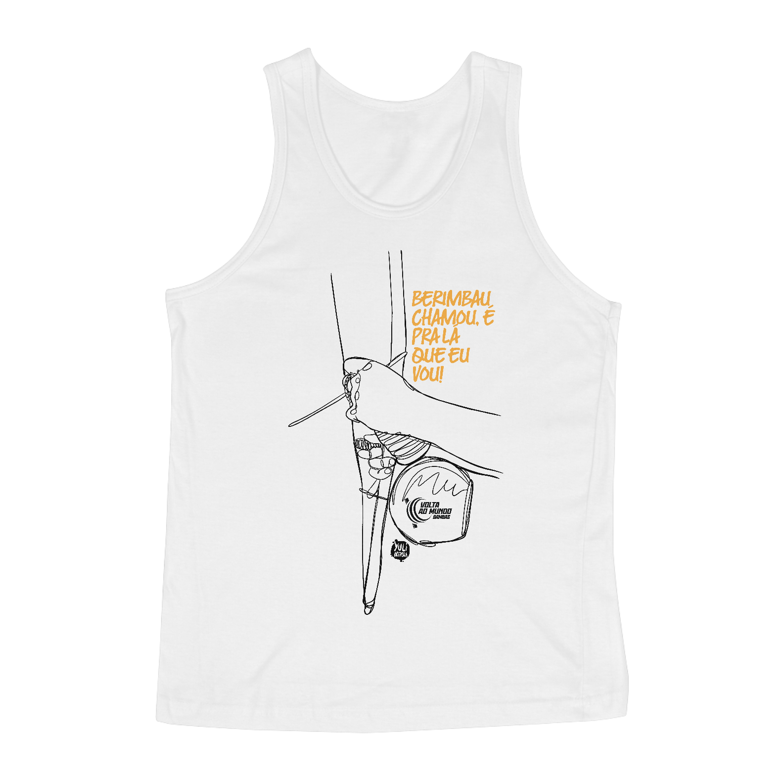 Nome do produto: Regata Berimbau Chamou