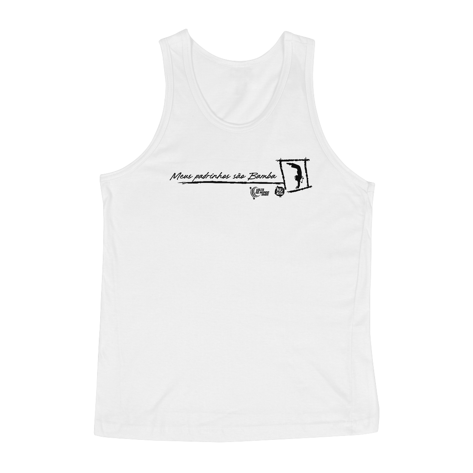 Nome do produto: Regata Meus Padrinhos