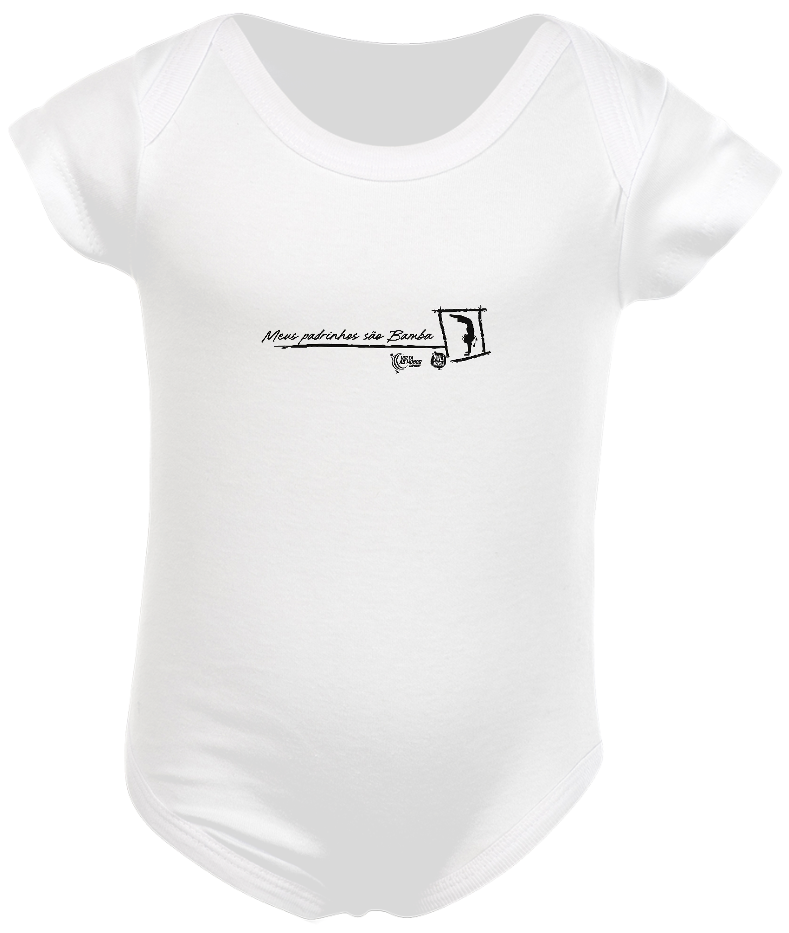 Nome do produto: Body Infantil Meus Padrinhos