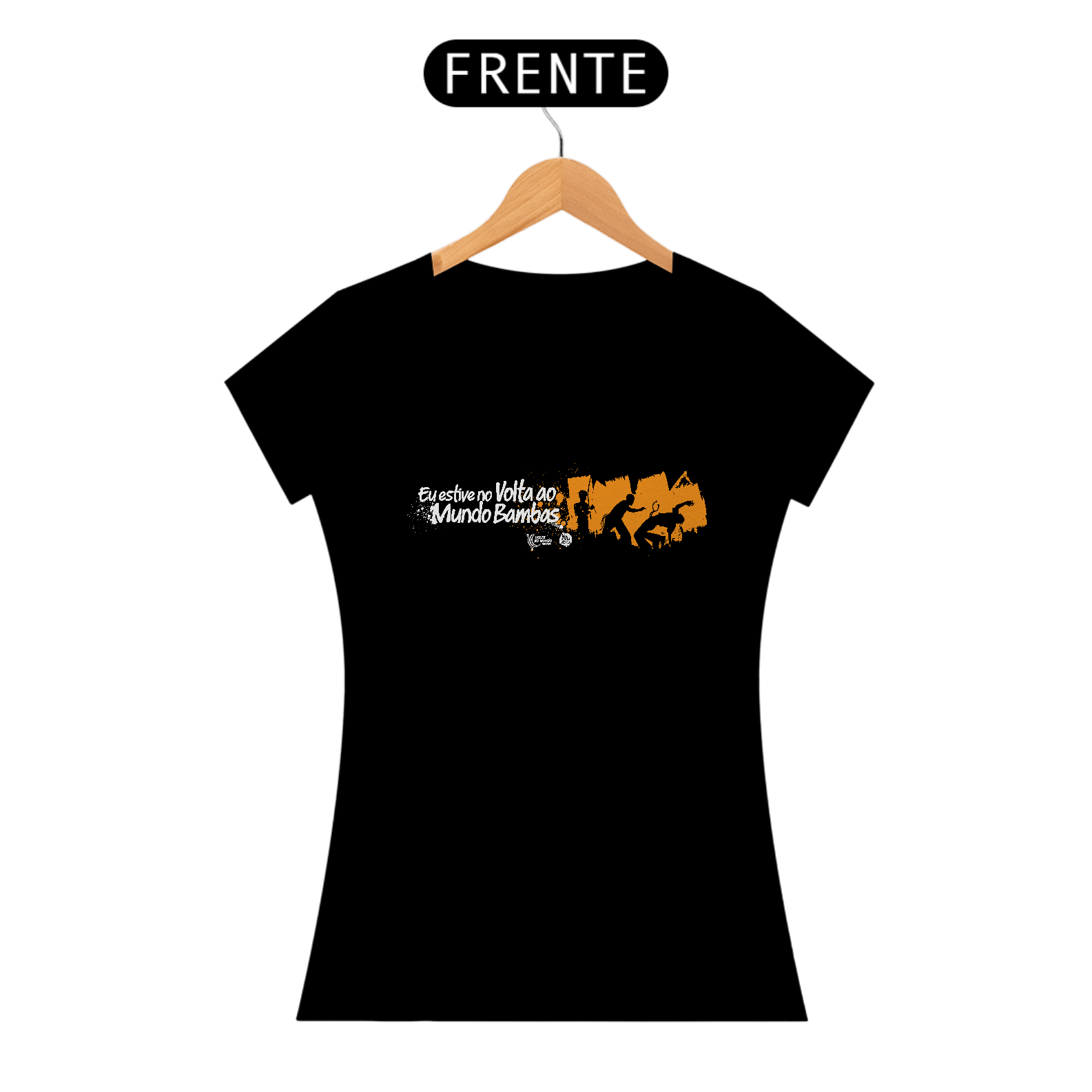Nome do produto: Camisa Feminina Eu Estive
