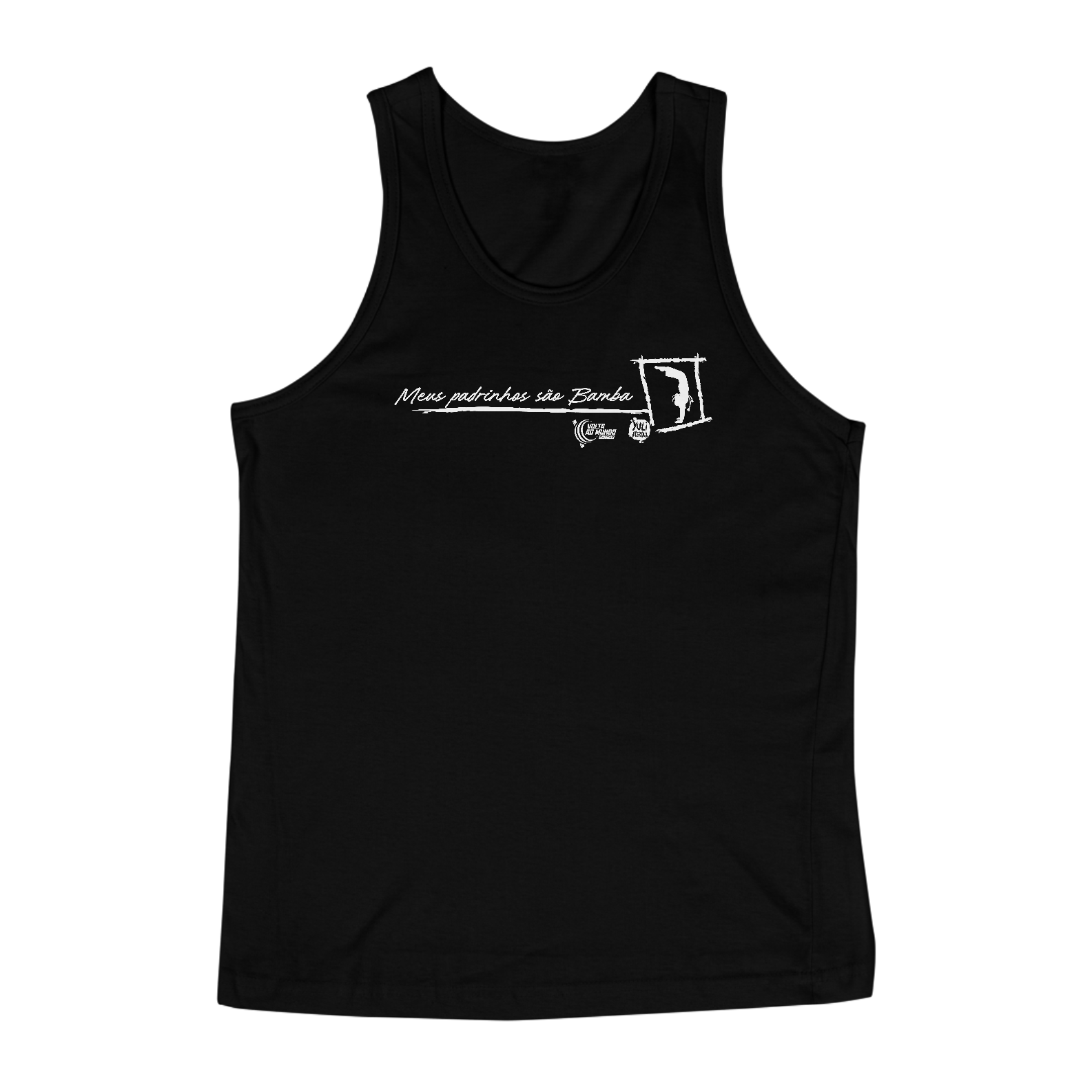 Nome do produto: Regata Meus Padrinhos