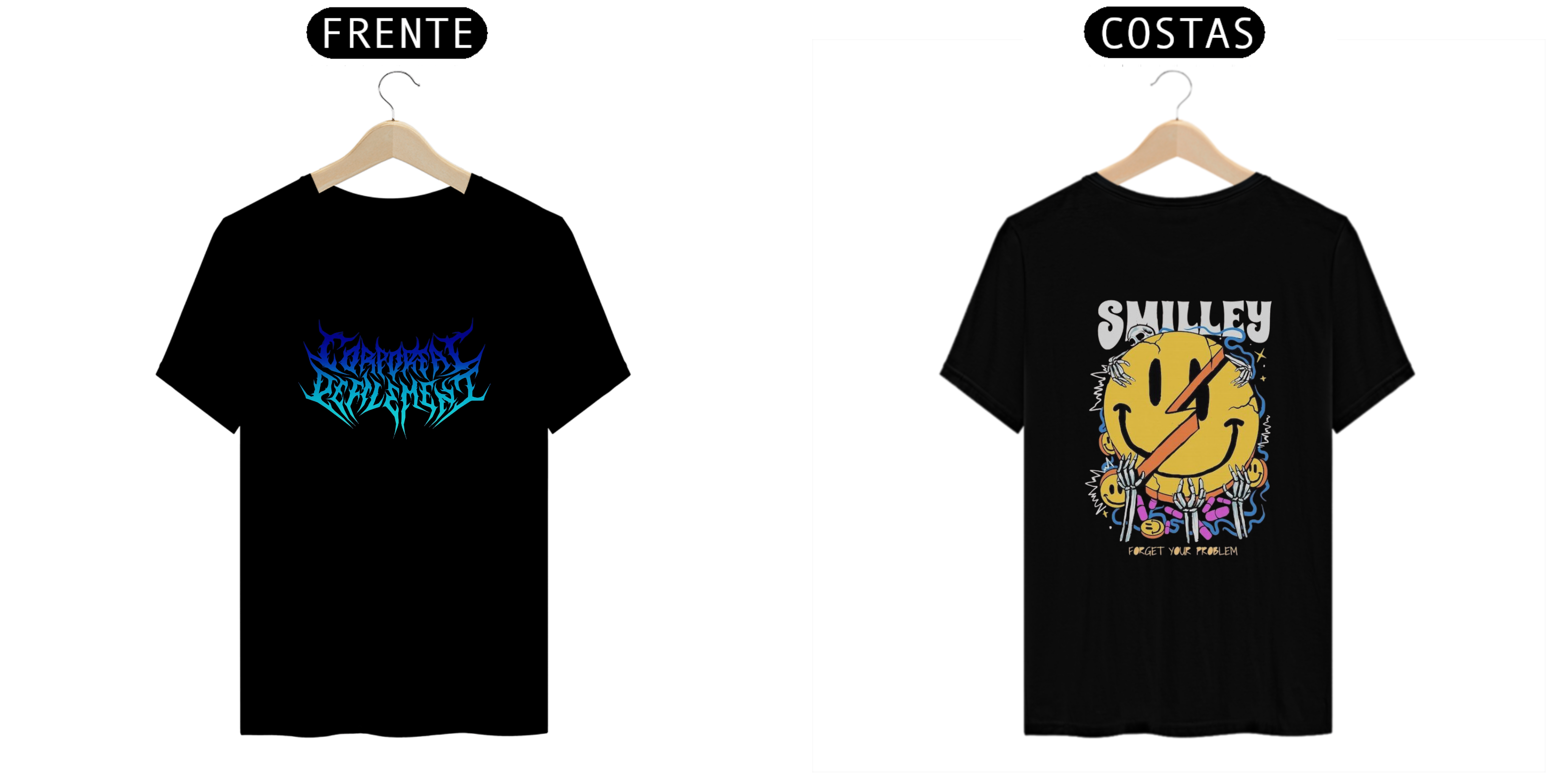 Nome do produto: Camiseta Smiley