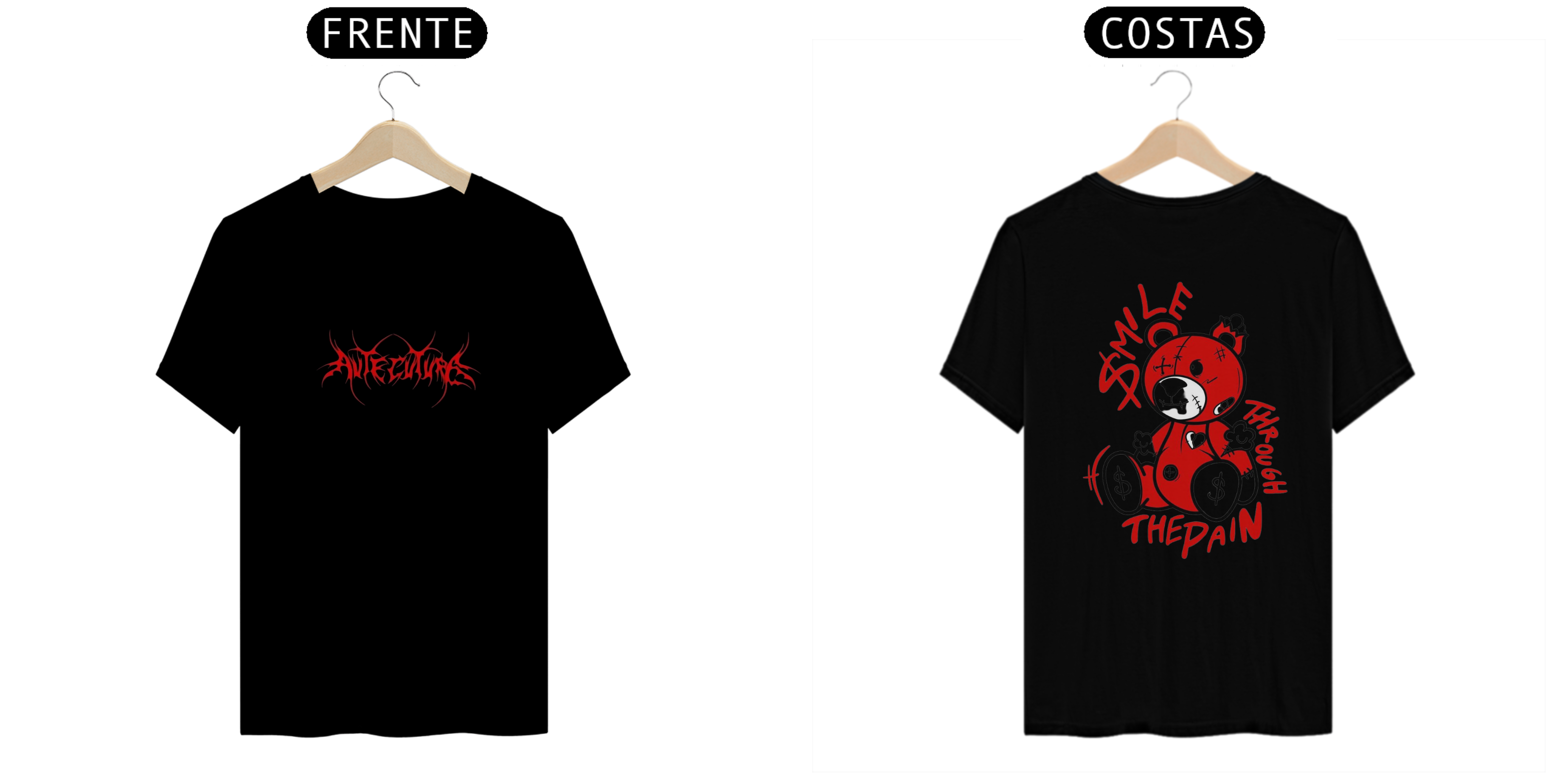 Nome do produto: Camiseta Urso Smile