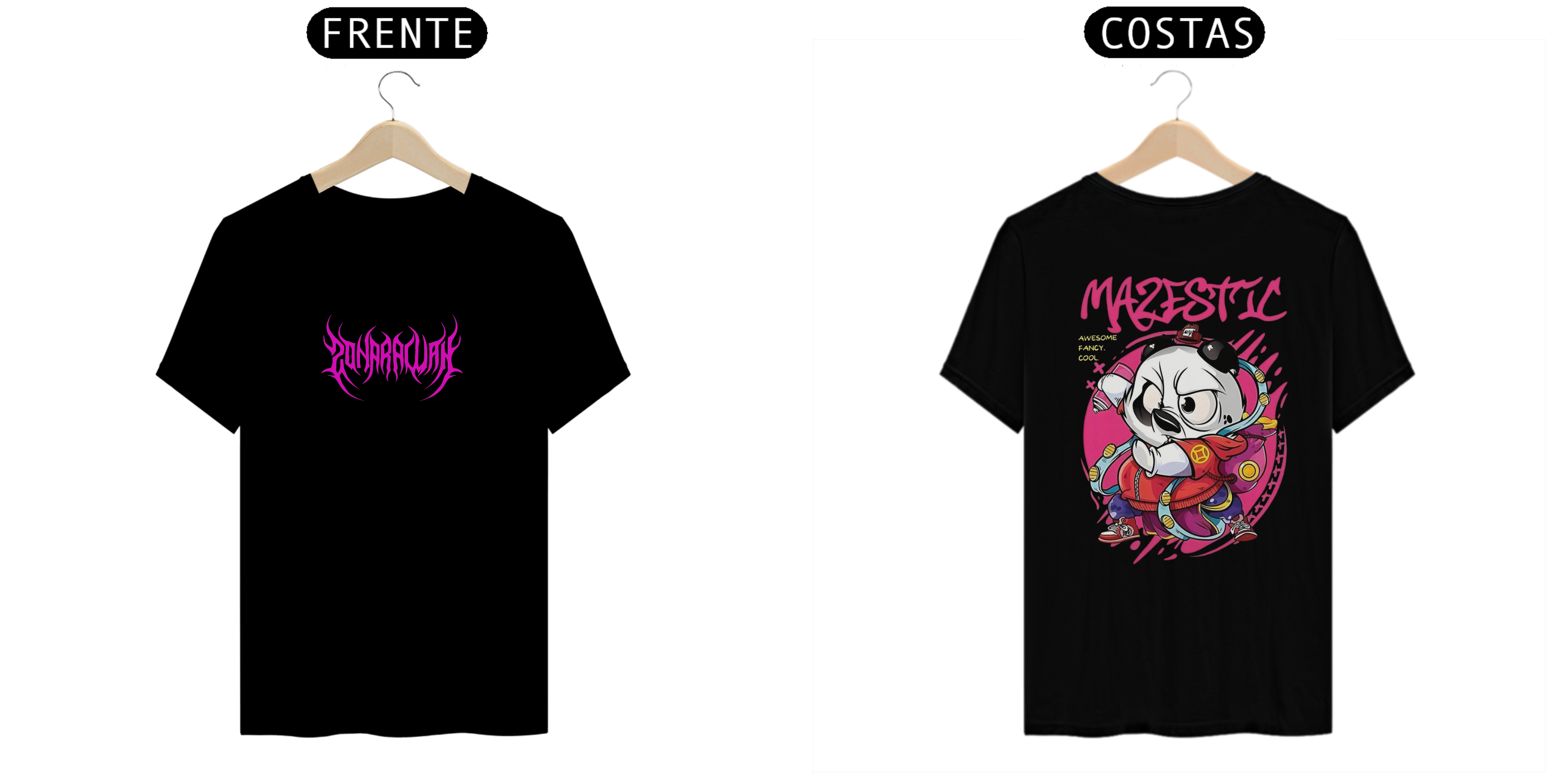 Nome do produto: Camiseta Panda Mazestic