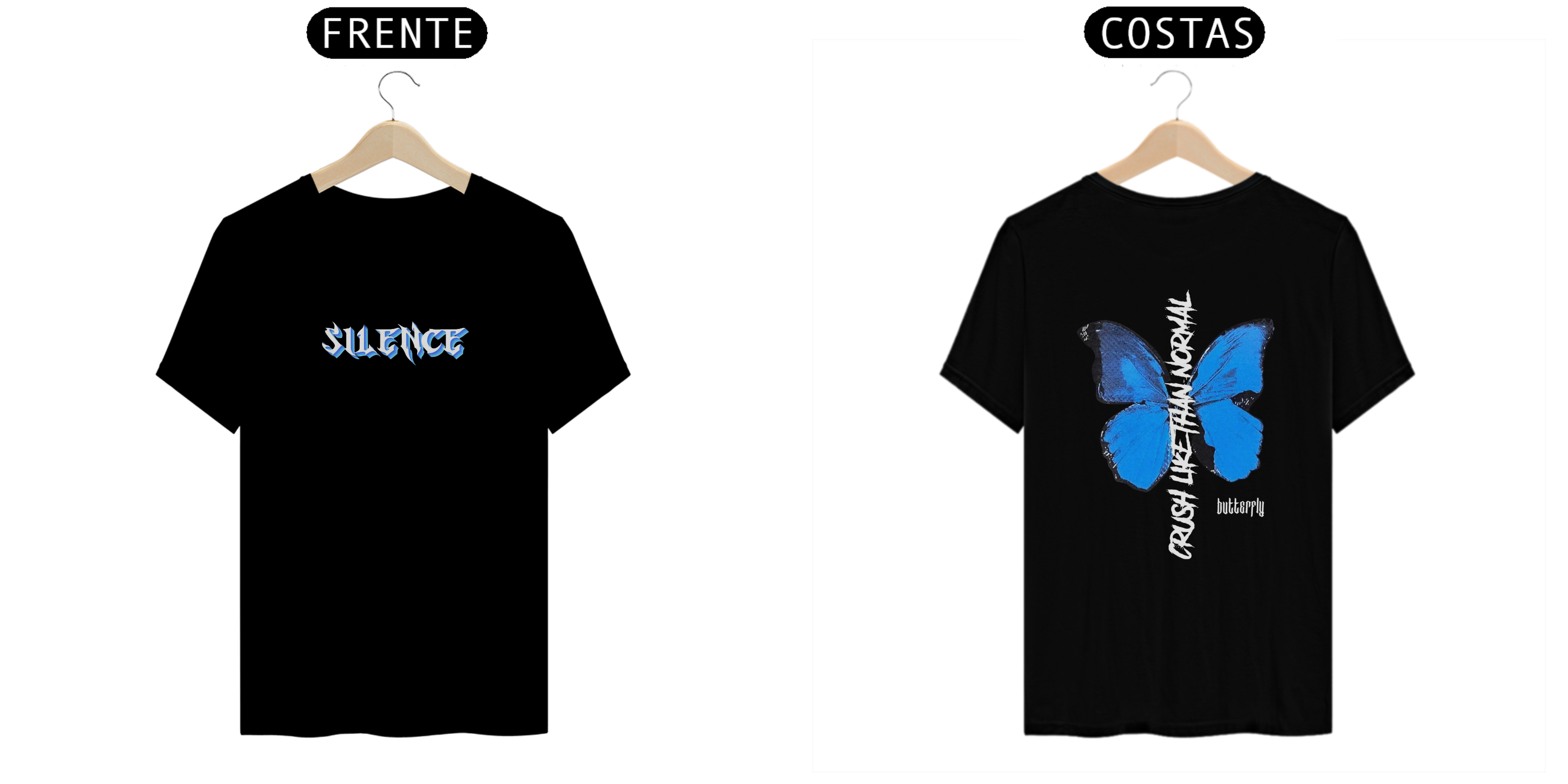 Nome do produto: Camiseta Butterfly Silence