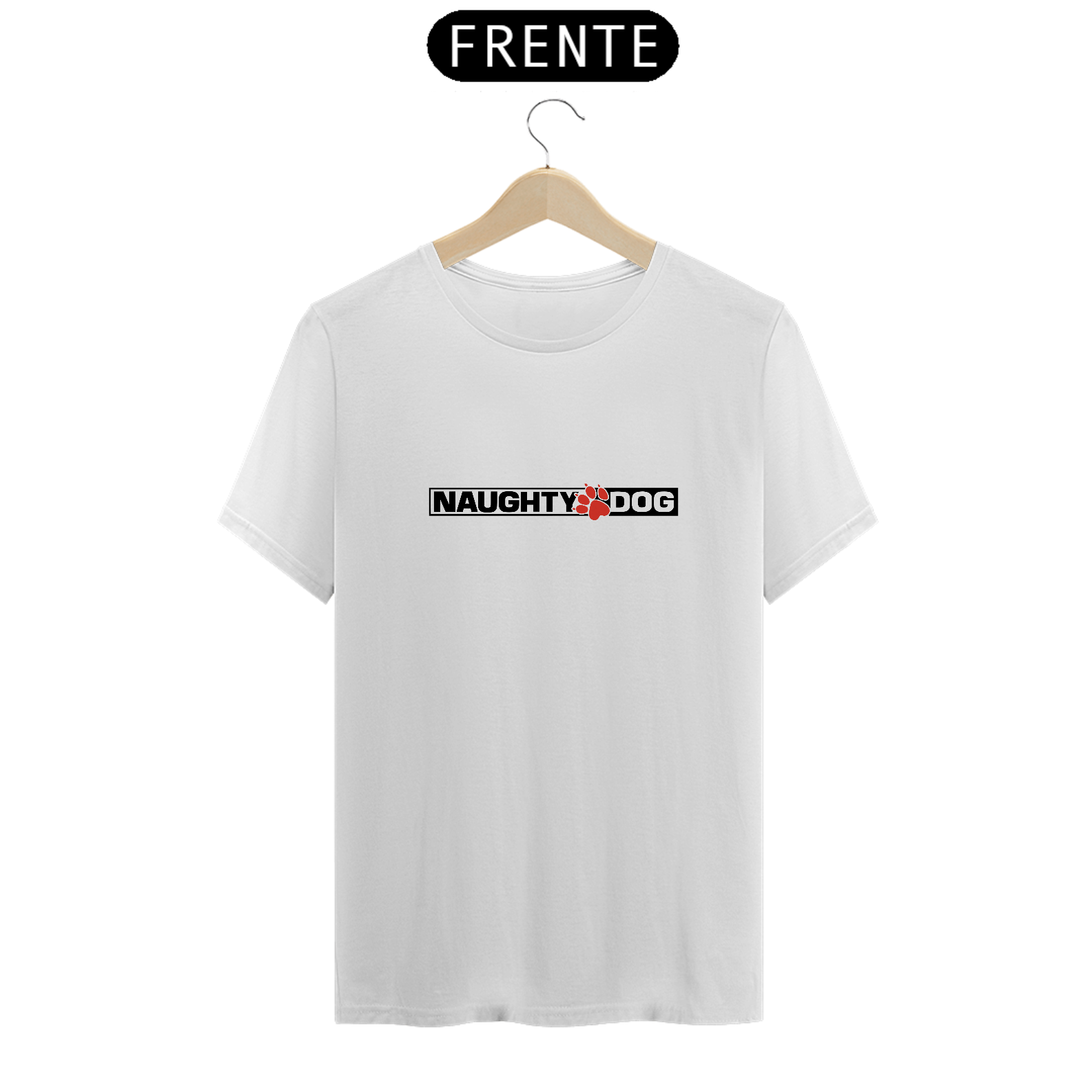 Nome do produto: Camiseta Naughty Dog - Logo