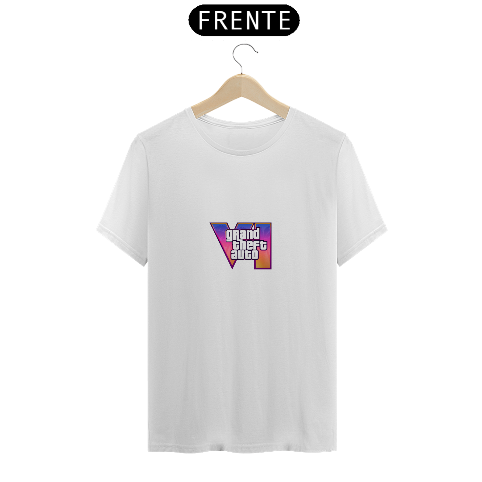Nome do produto: Camiseta GTA VI -  Logo