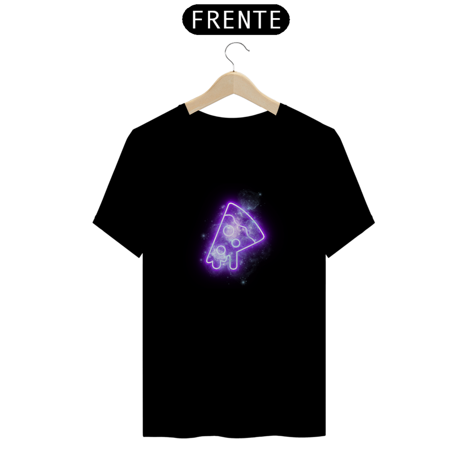 Nome do produto: Camiseta Galaxy Pizza