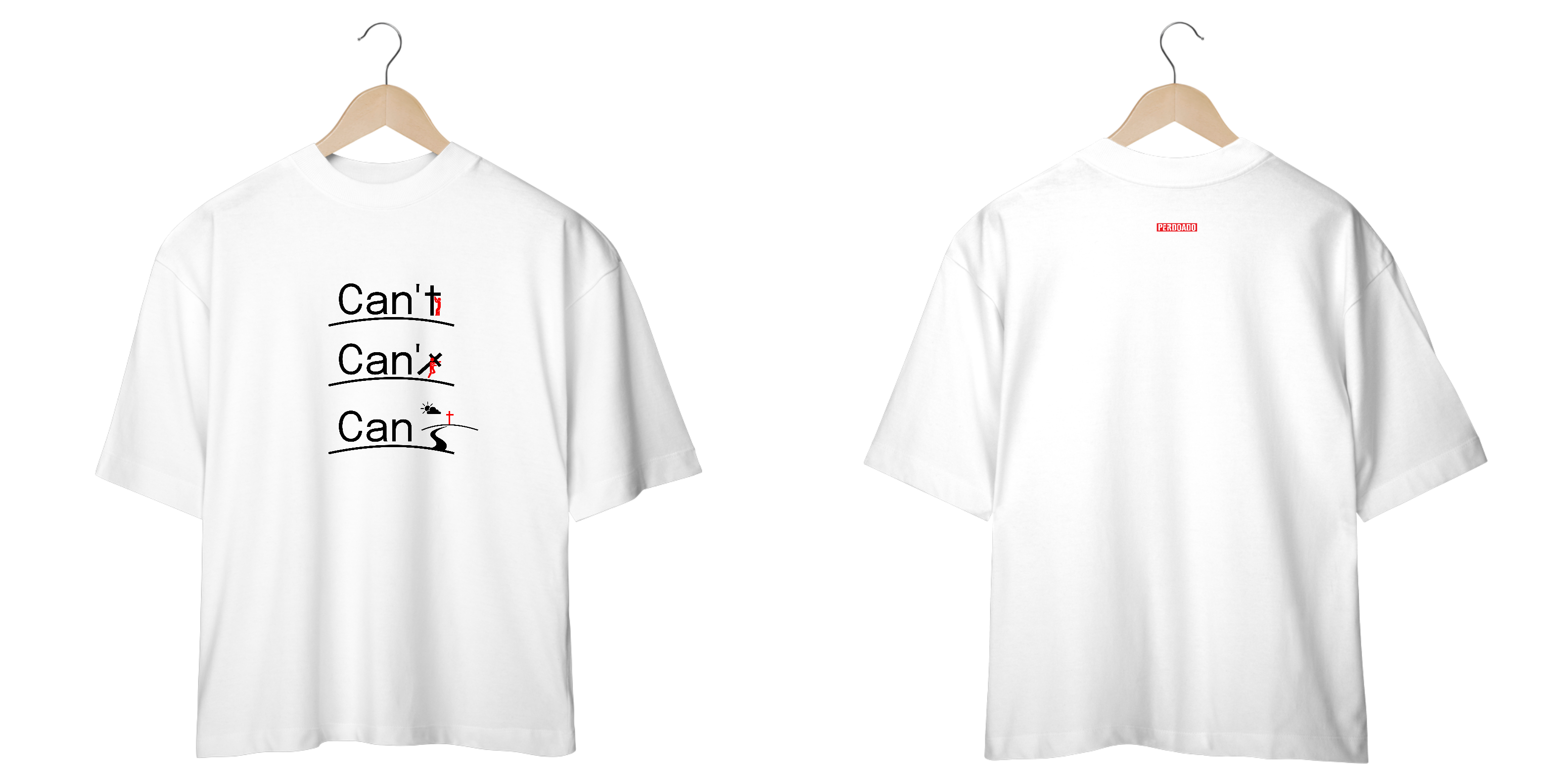 0044 - Camiseta Oversized Can