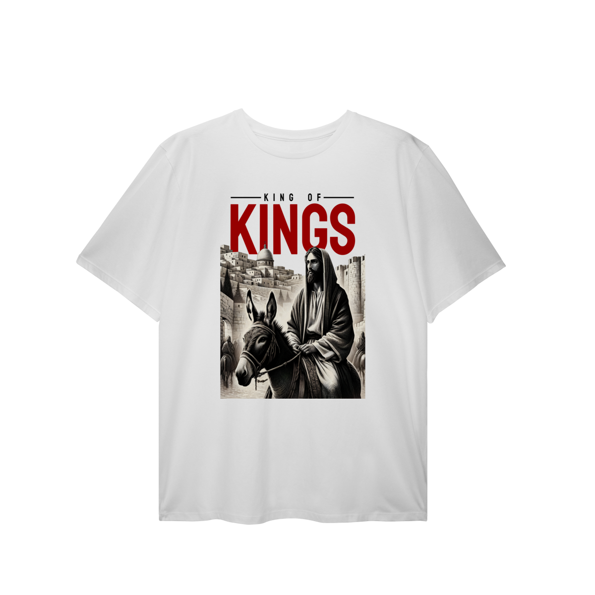 0001PS - Camiseta Plus Size King of Kings