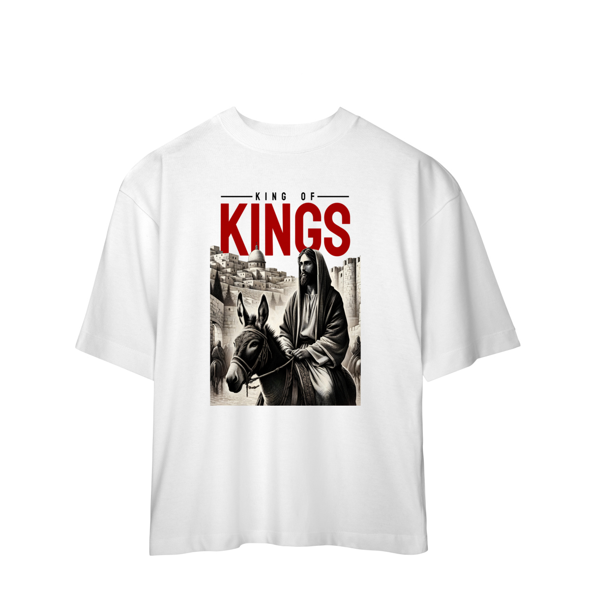 0001OS - Camiseta Oversized King of Kings