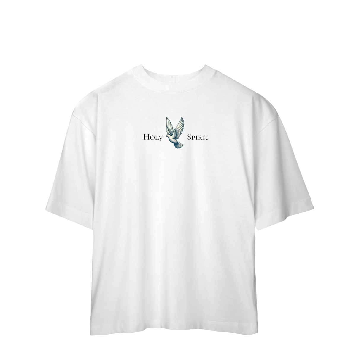 0004OS - Camiseta Oversized Holy Spirit