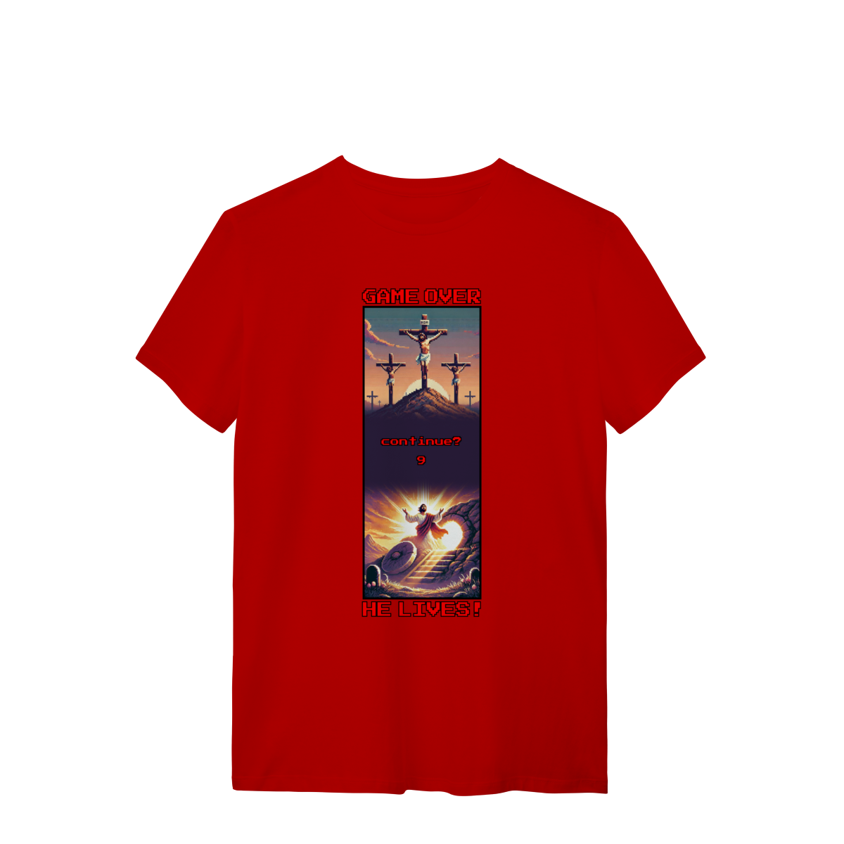 Nome do produto: 0008 - Camiseta Unissex GameOver