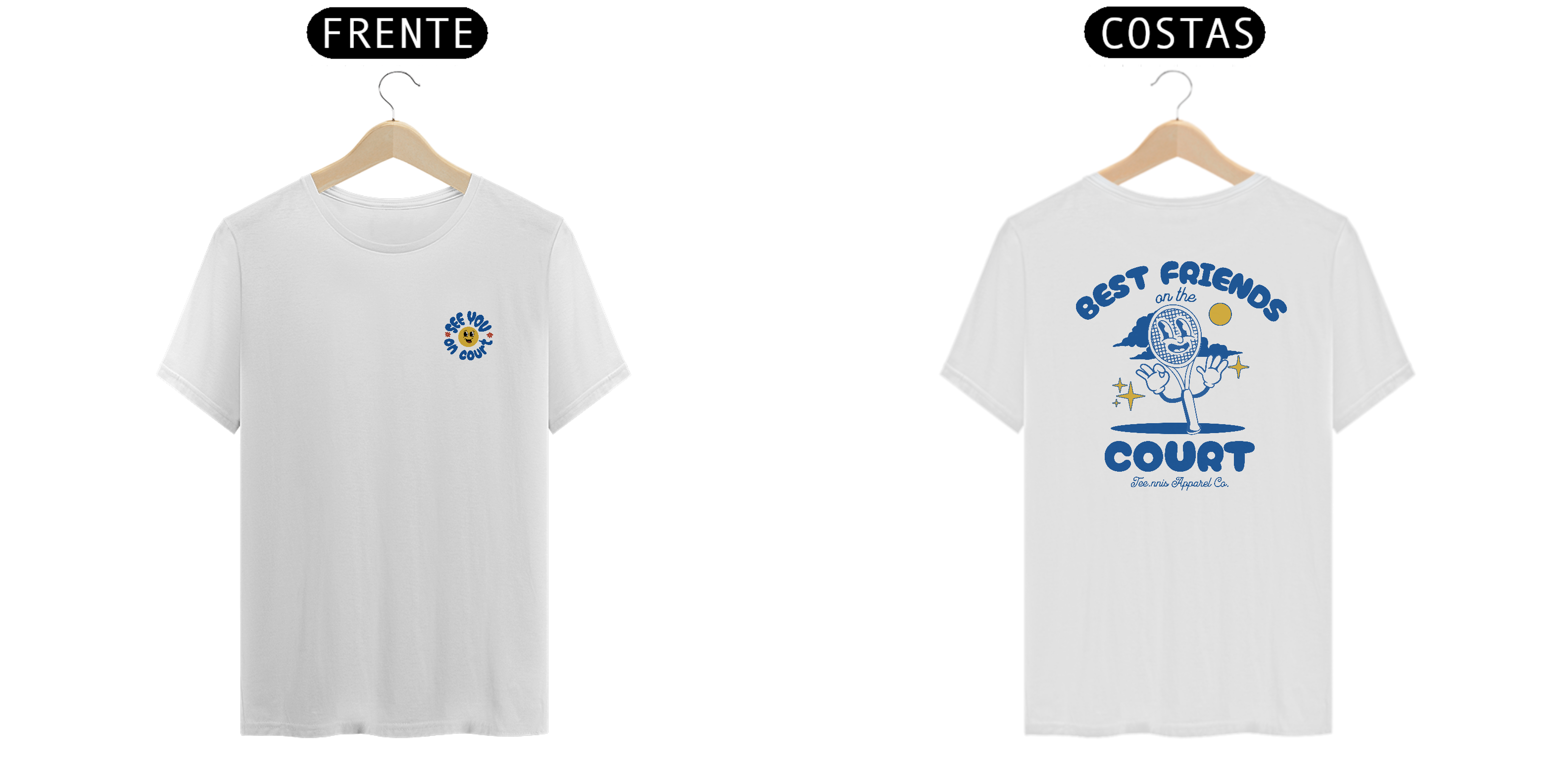 Nome do produto: Camiseta - Best Friends on the court