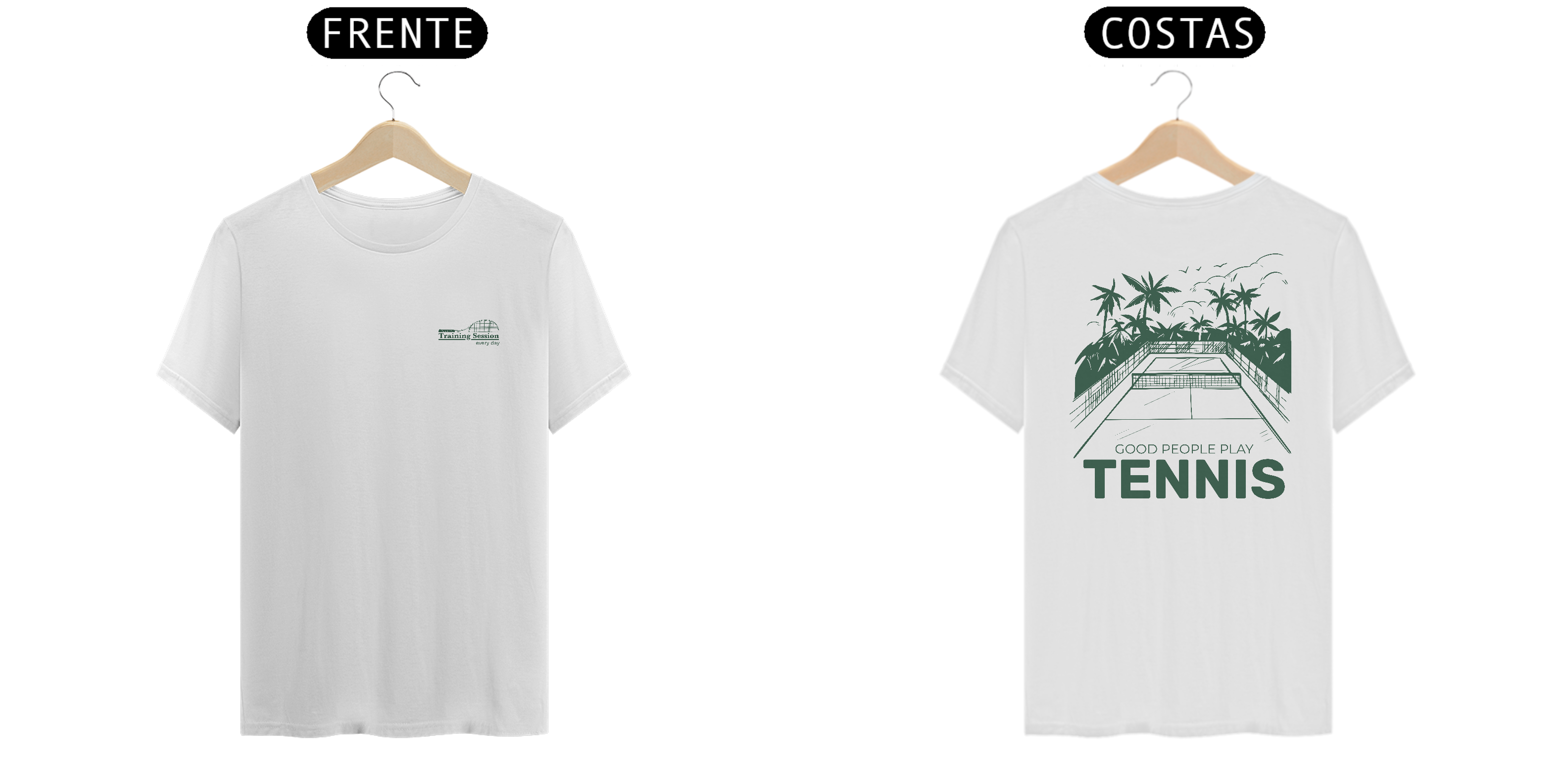 Nome do produto: Camiseta - Good People Play Tennis