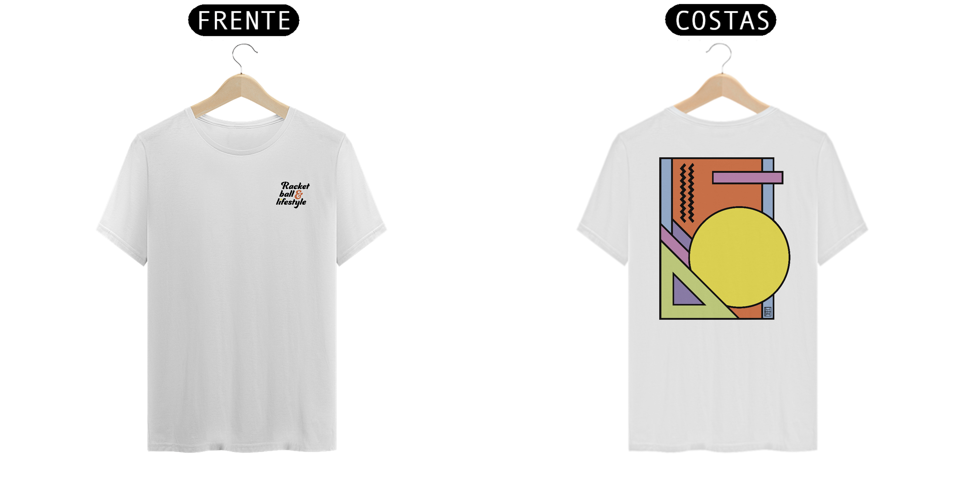 Nome do produto: Camiseta - Racket, Ball & Lifesyle