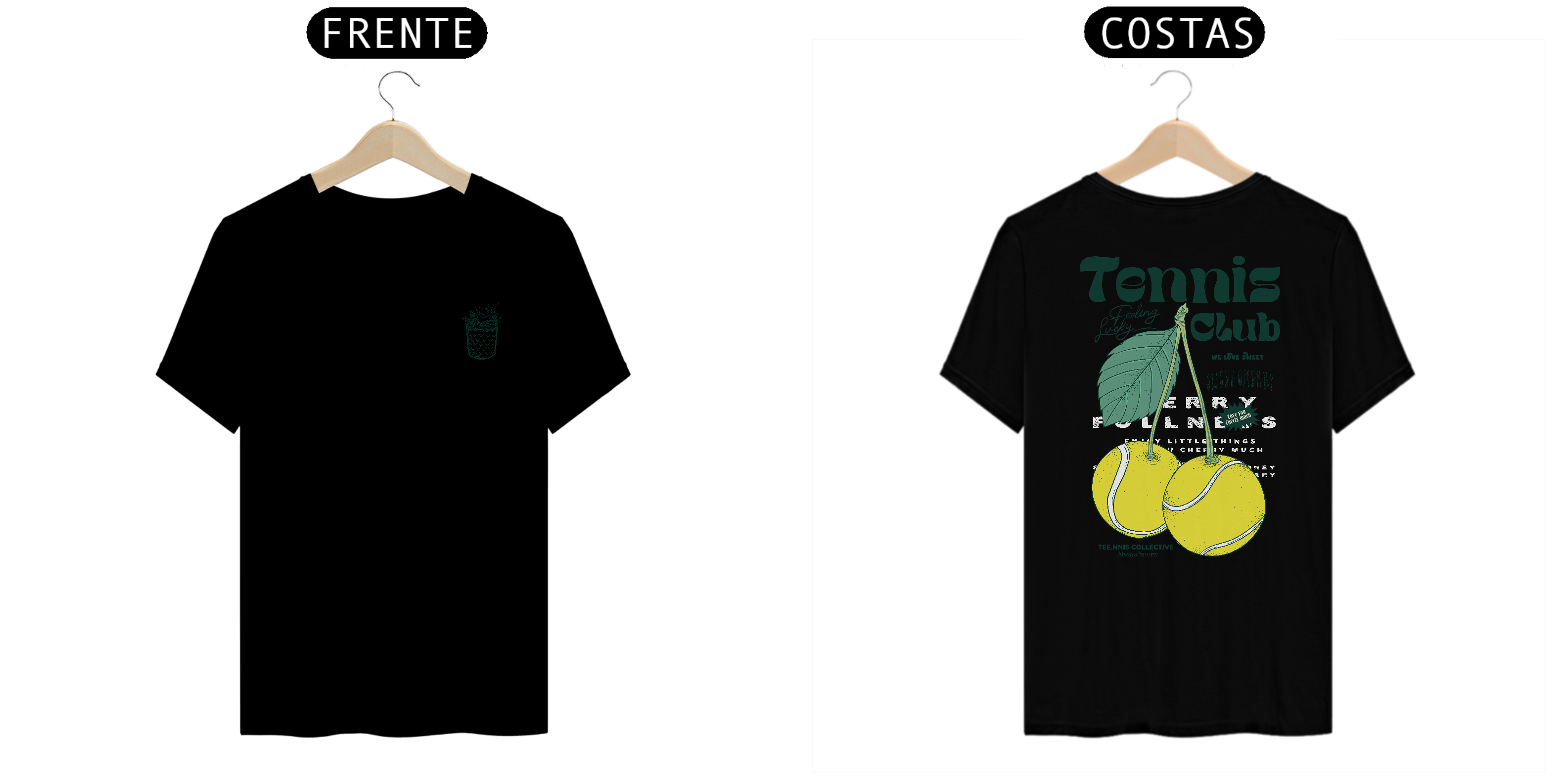 Nome do produto: Camiseta - Sweet Cherry