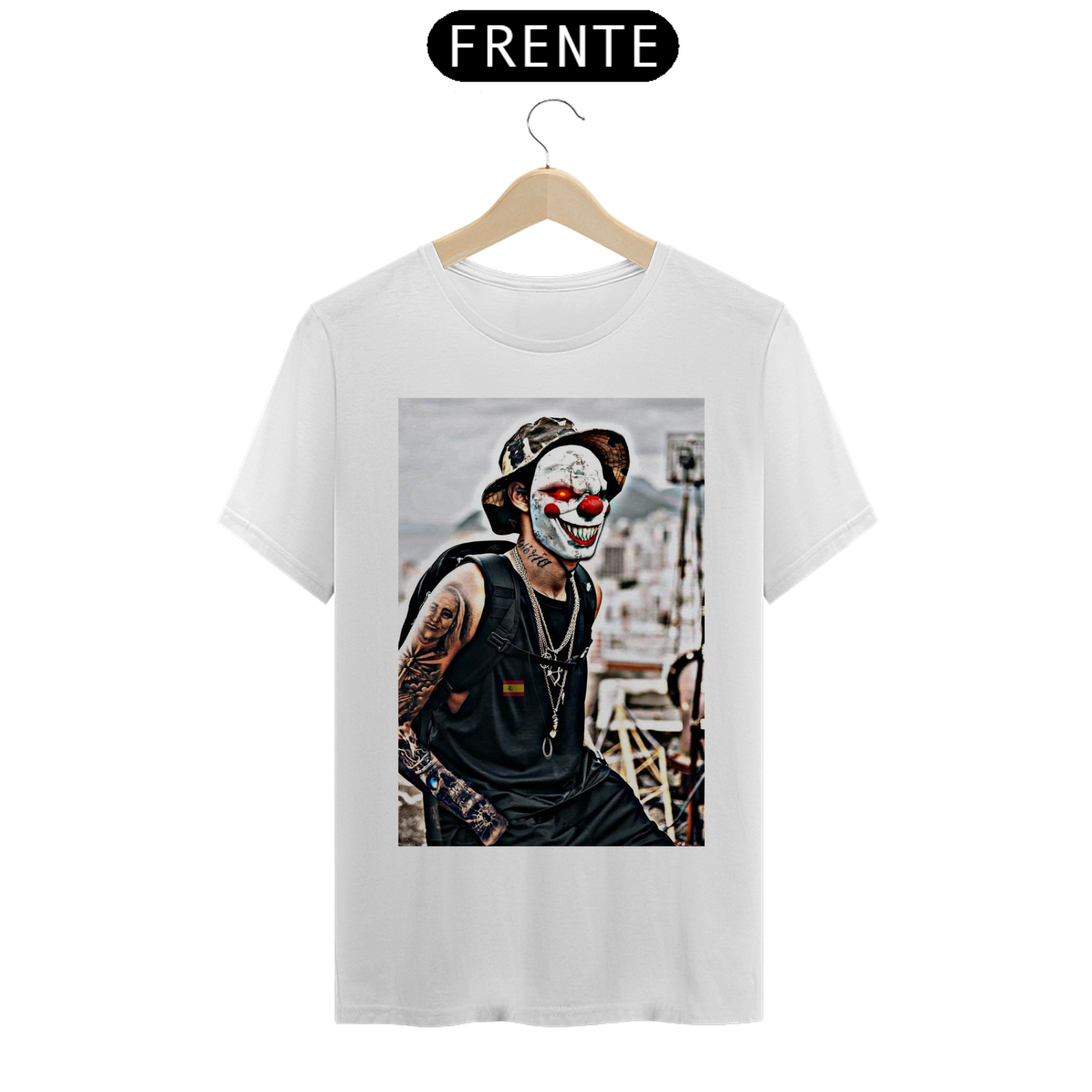 Nome do produto: CAMISETA - PALHAÇO - DRAKE