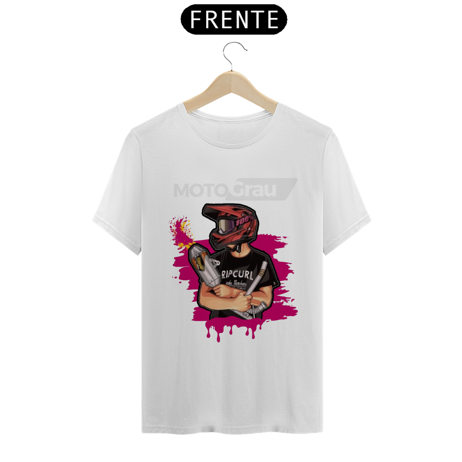 Nome do produto: CAMISETA - MOTOGRAU