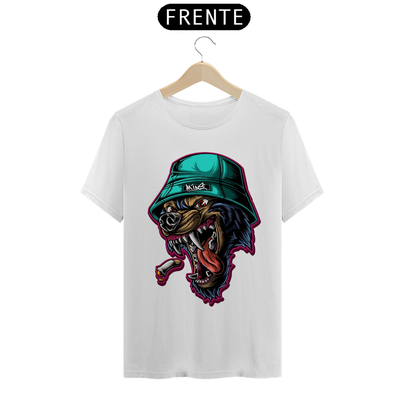 Nome do produto: CAMISETA - DOGÃO BOLADO - MASC