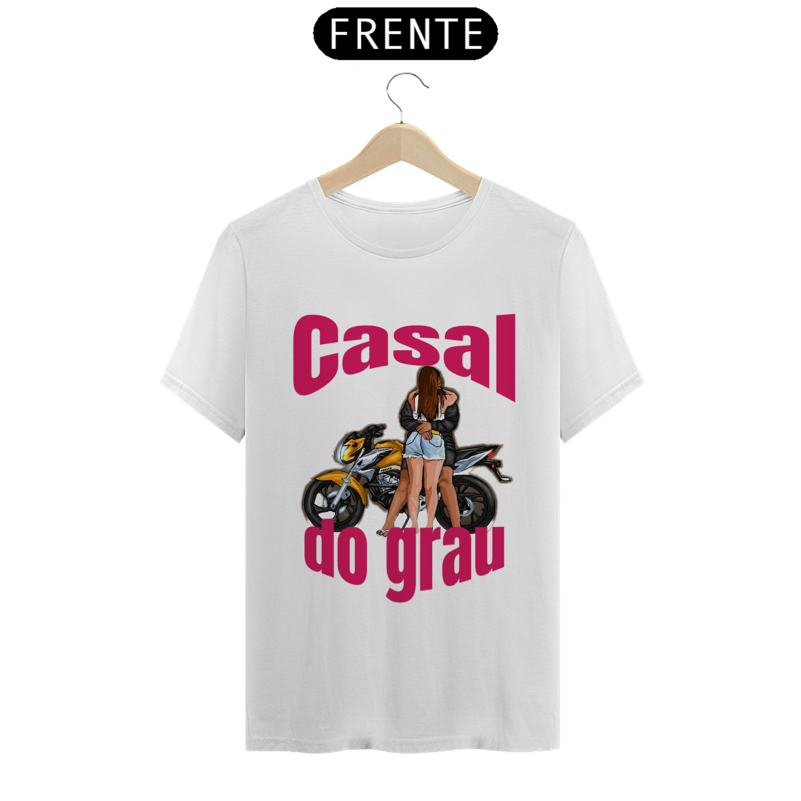 Nome do produto: CAMISETA - CASAL DO GRAU
