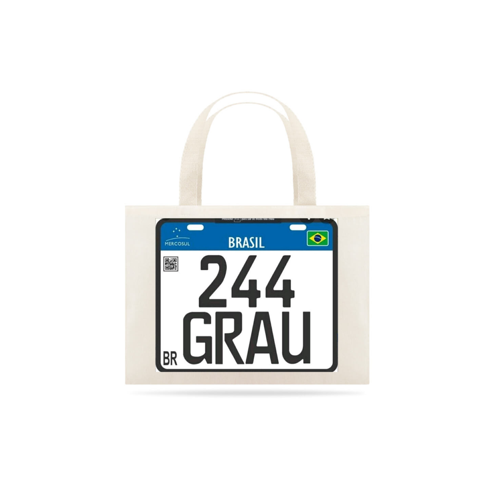 Nome do produto: ECO BAG - PLACA 244 GRAU