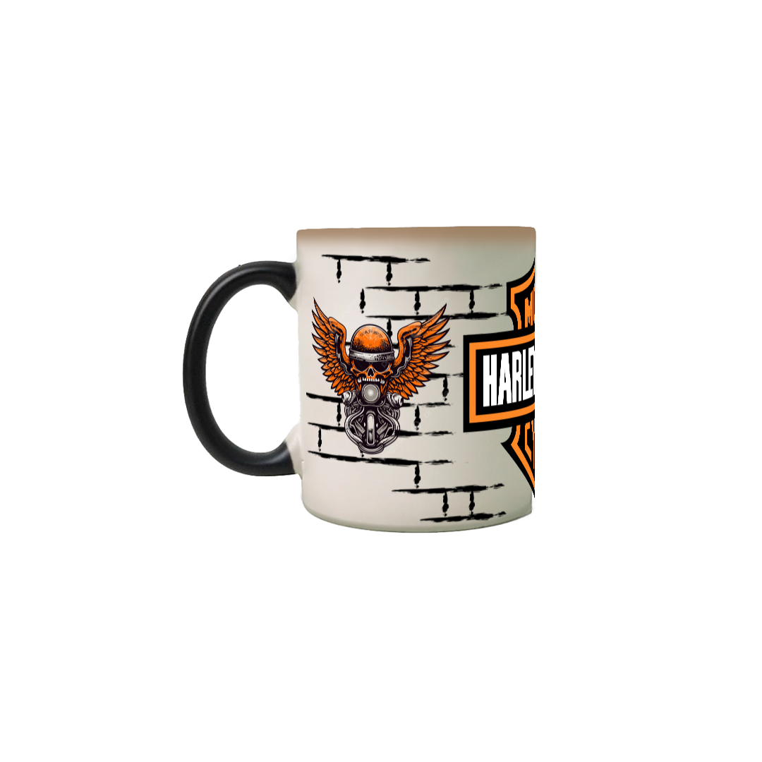 Nome do produto: CANECA MÁGICA - HARKEY DAVIDSON