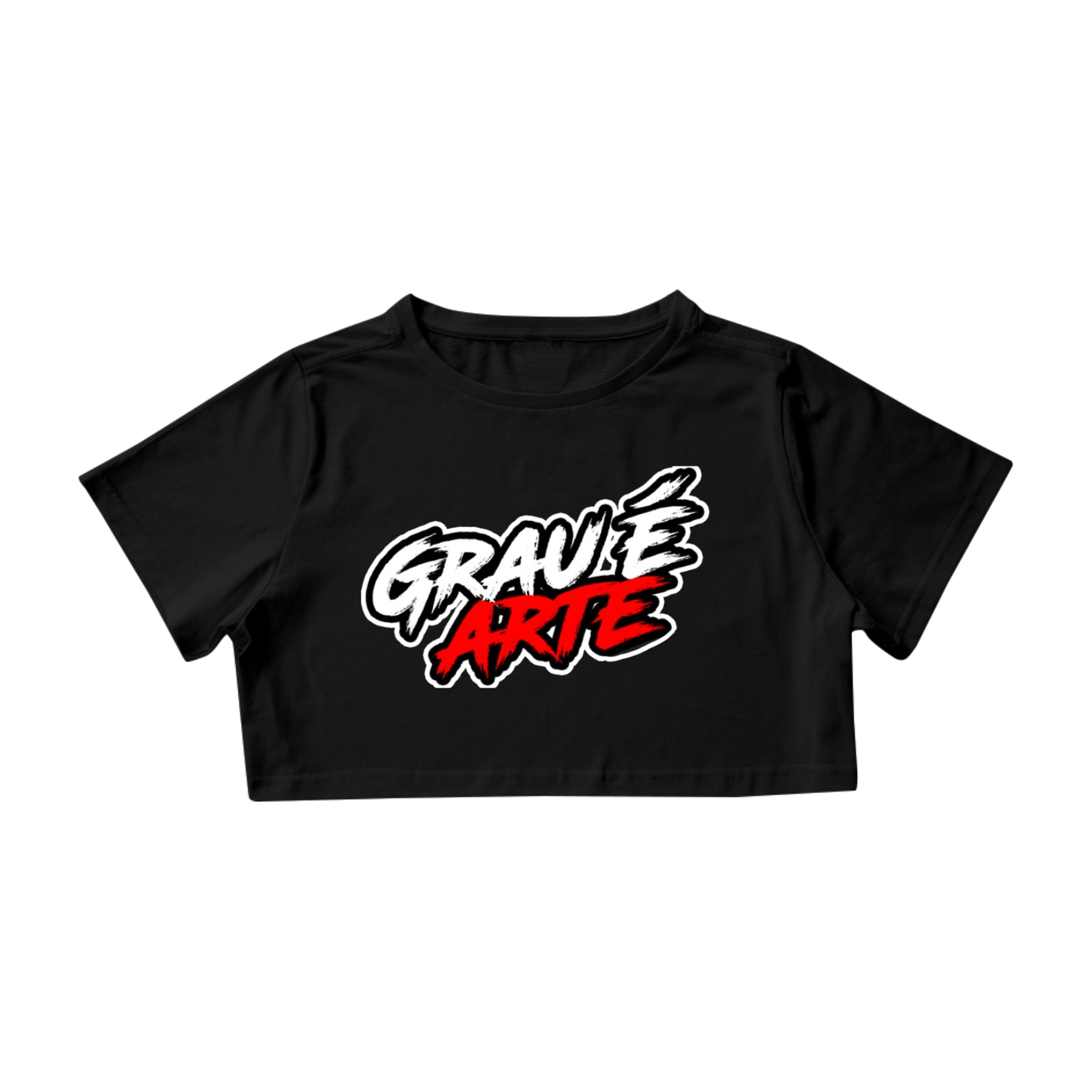 Nome do produto: CROPPED - GRAU É ARTE