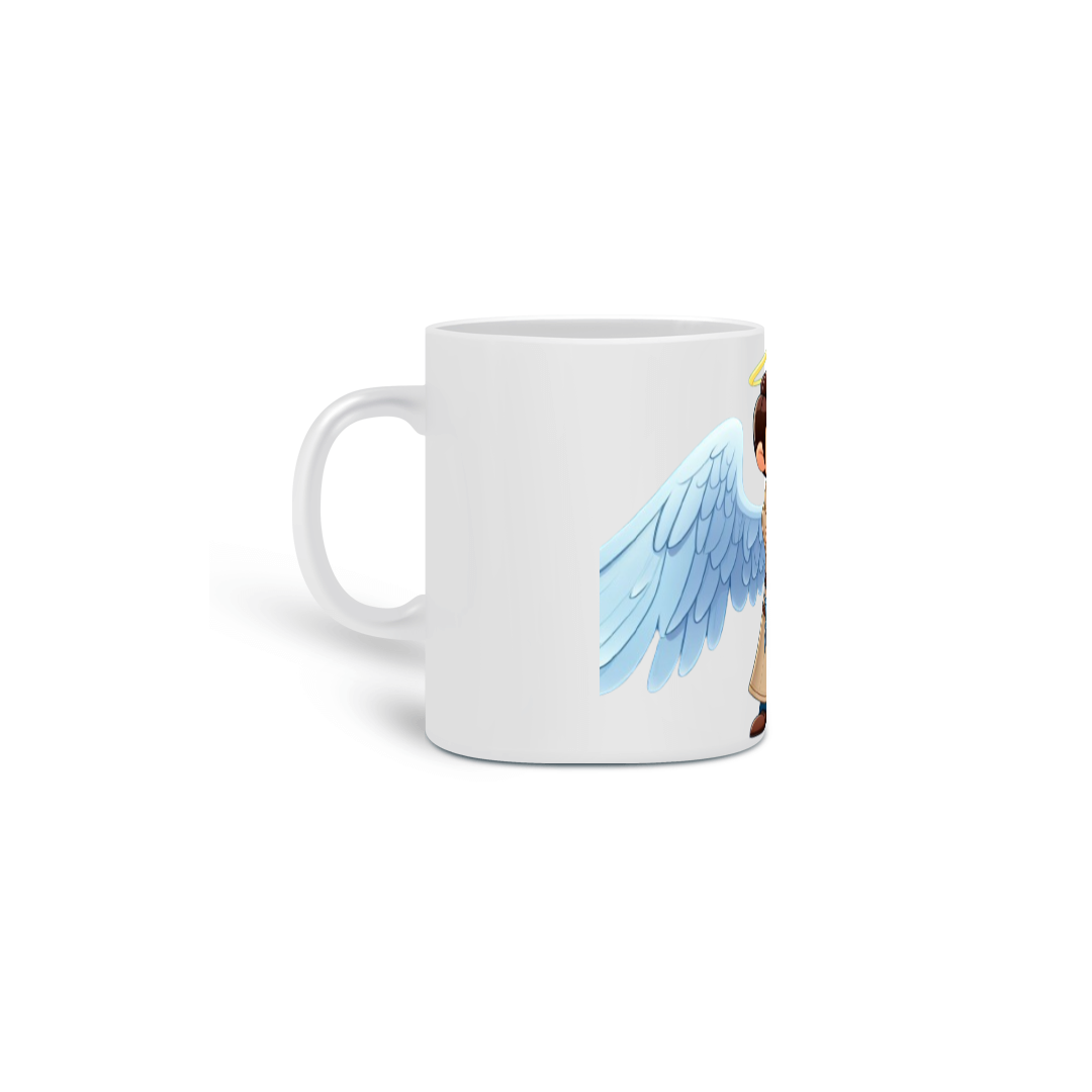 Nome do produto: CANECA - Castiel O Anjo 