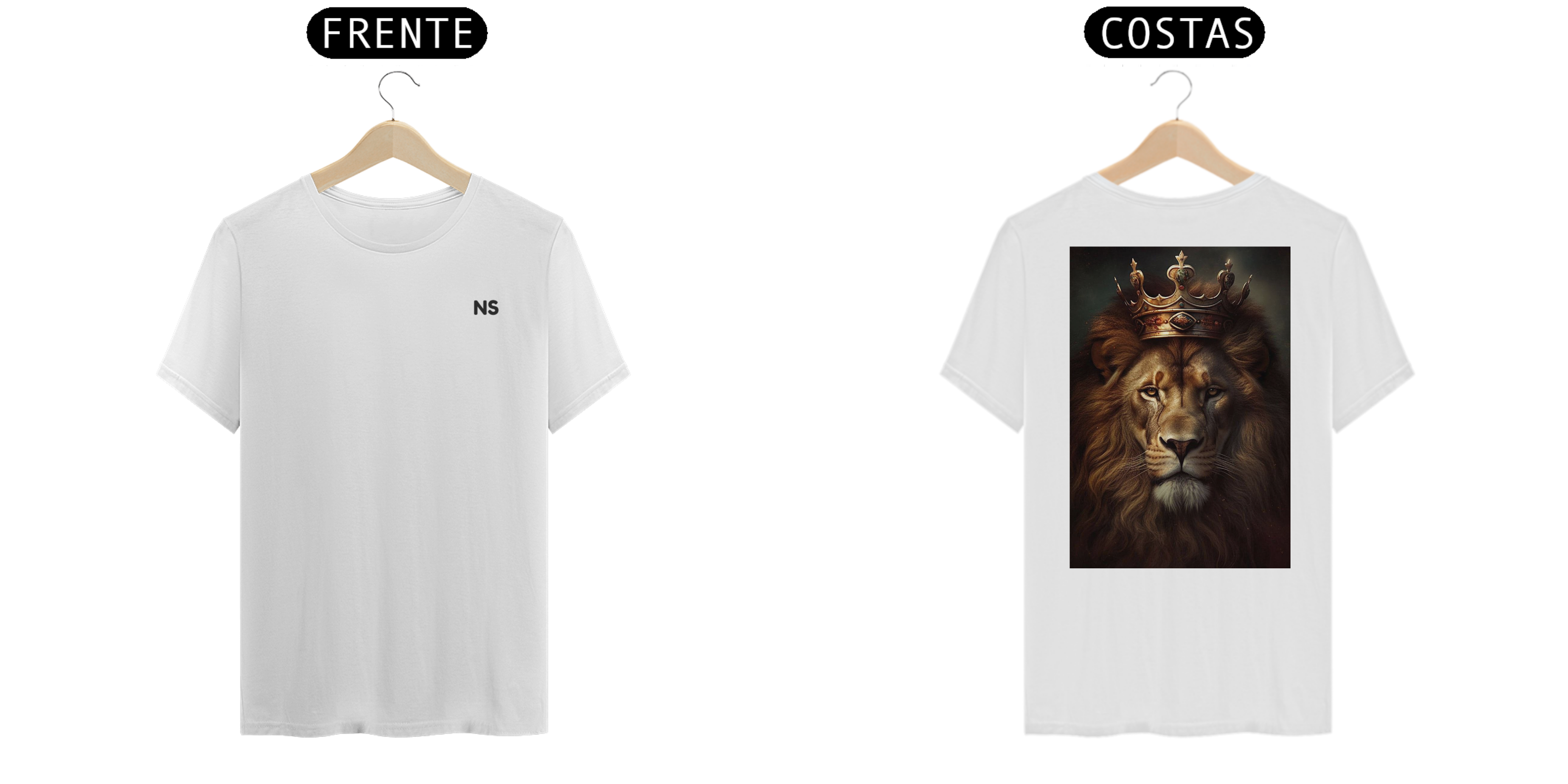 Nome do produto: Camiseta Leão de Judá